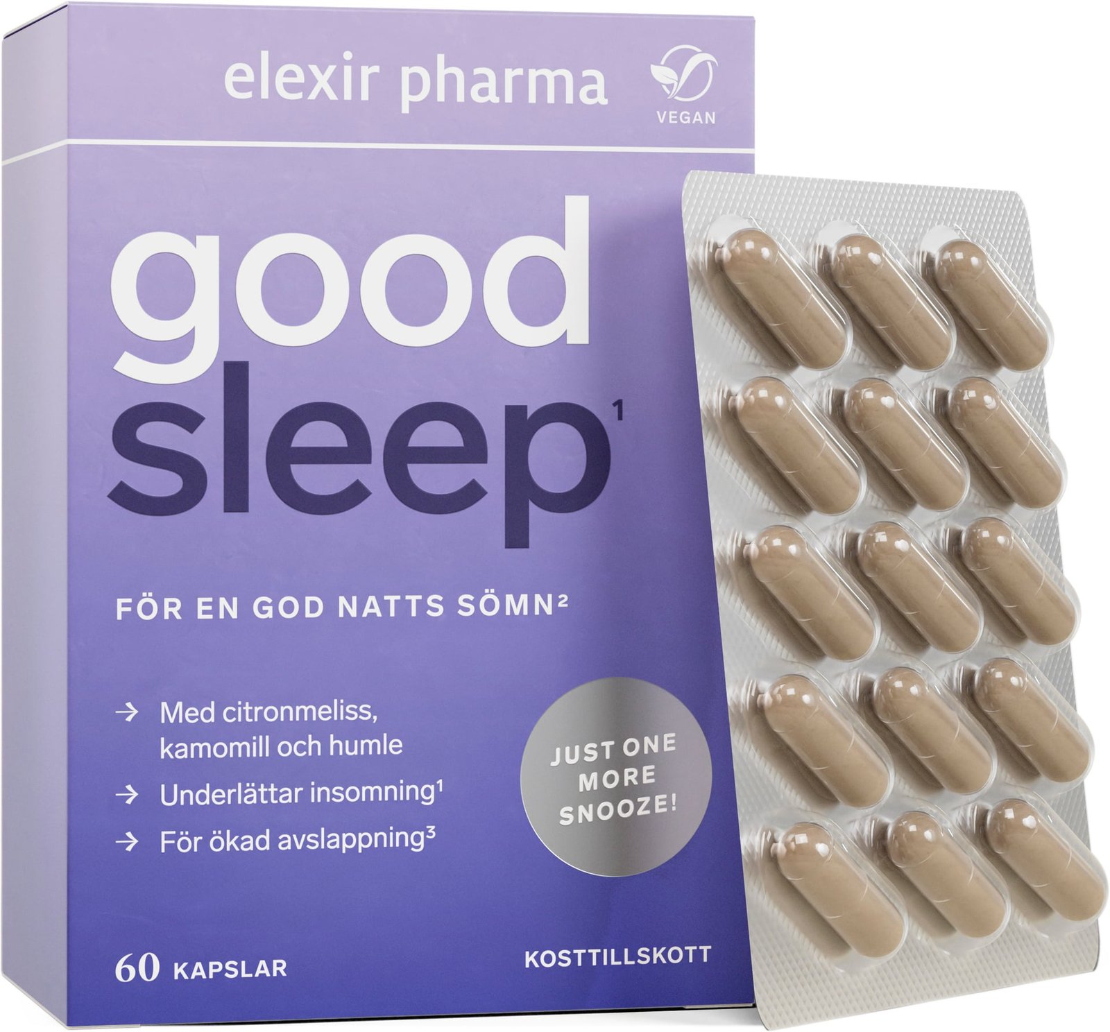 Elexir Pharma Good Sleep 60 kapslar