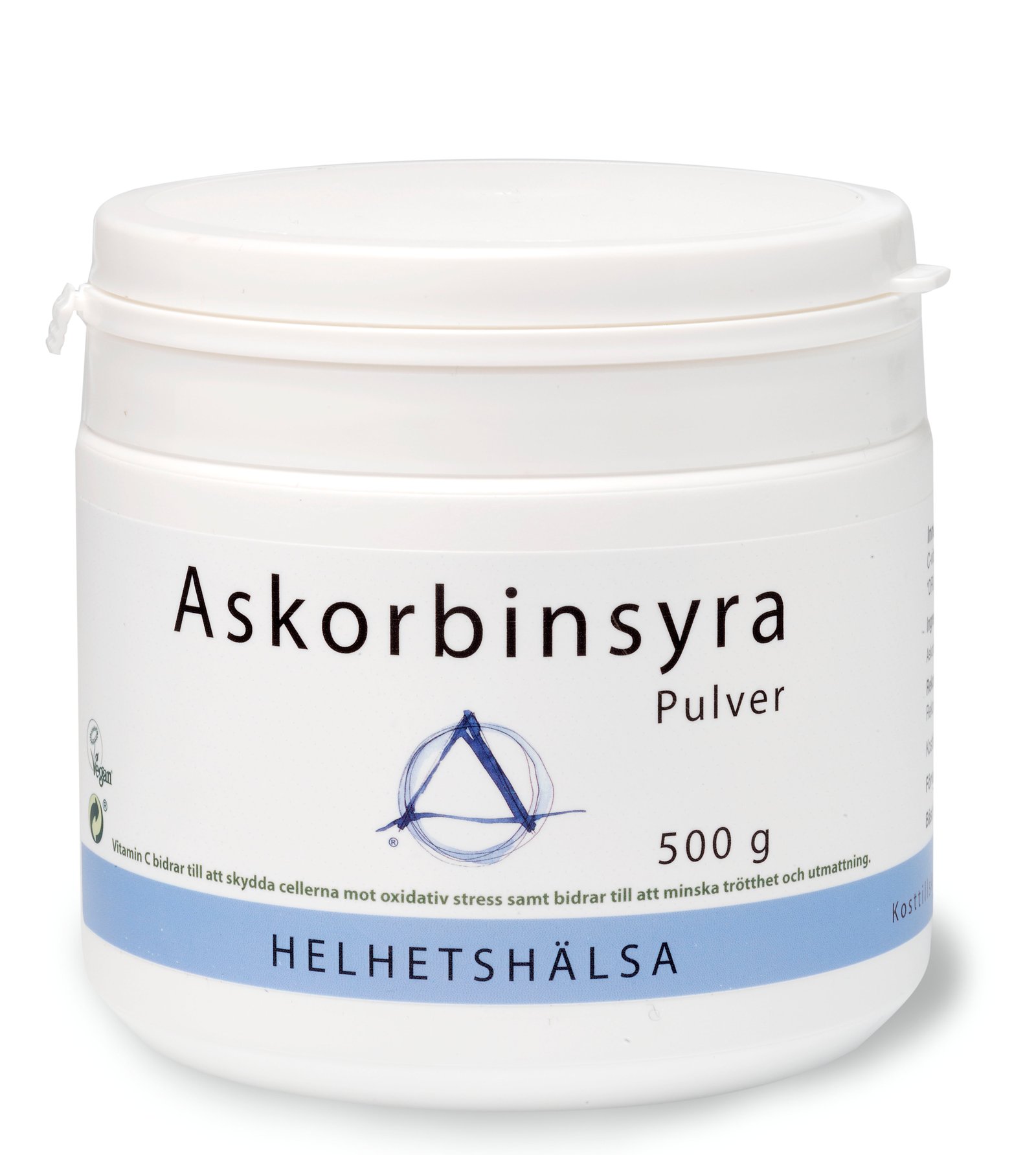 Helhetshälsa Askorbinsyra C-vitamin 500 g