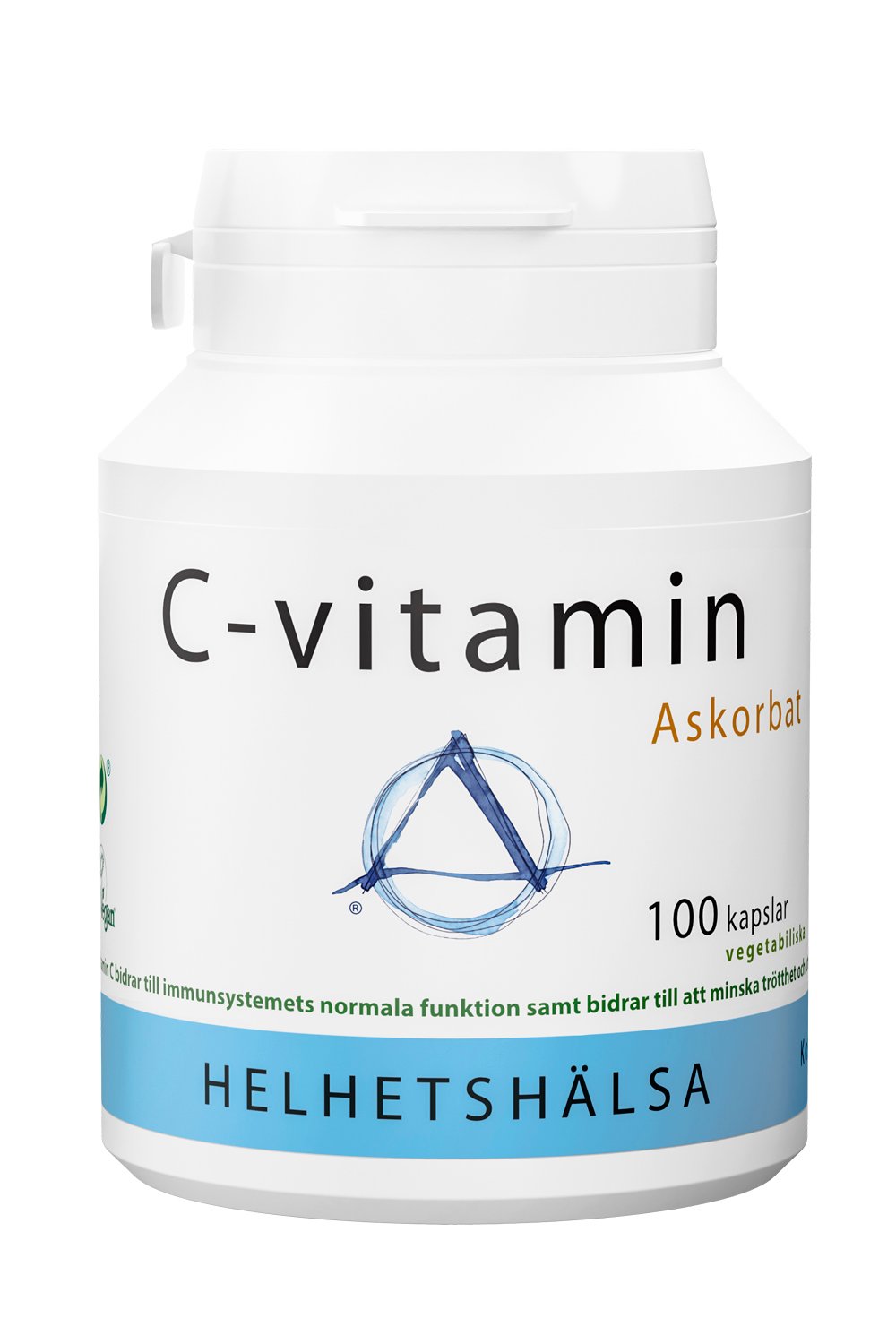 Helhetshälsa C-vitamin Askorbat 100 kapslar