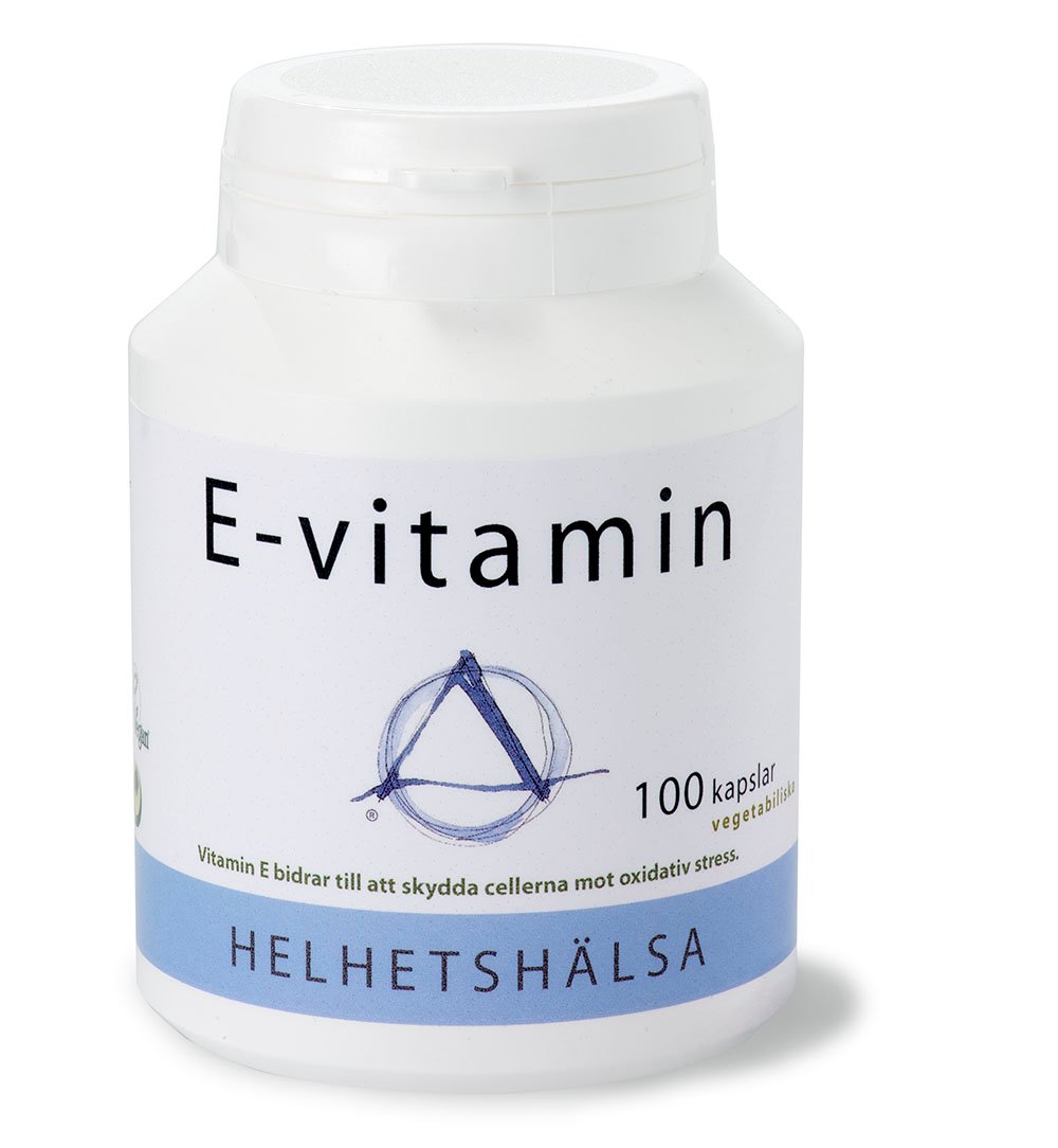 Helhetshälsa E-vitamin 100 kapslar