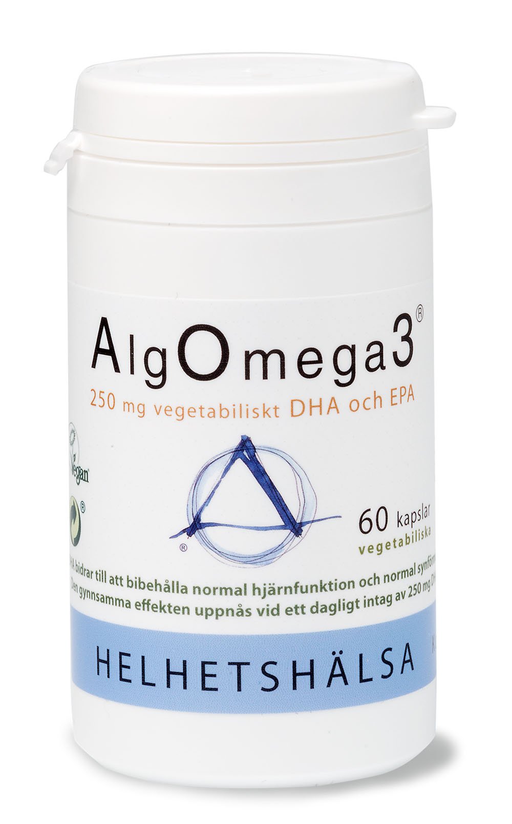 Helhetshälsa AlgOmega3 60 kapslar