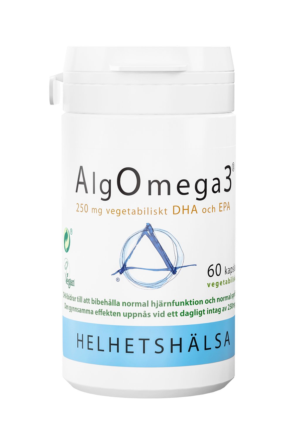 Helhetshälsa AlgOmega3 60 kapslar
