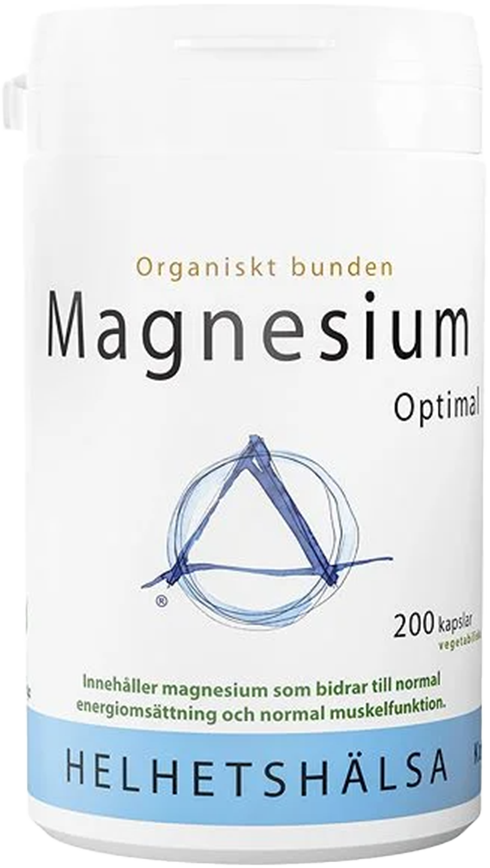 Helhetshälsa MagnesiumOptimal 200 kapslar