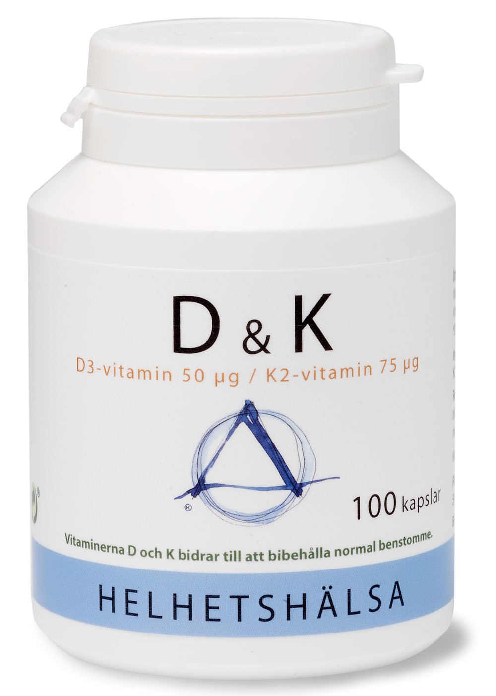 Helhetshälsa D & K 100 kapslar