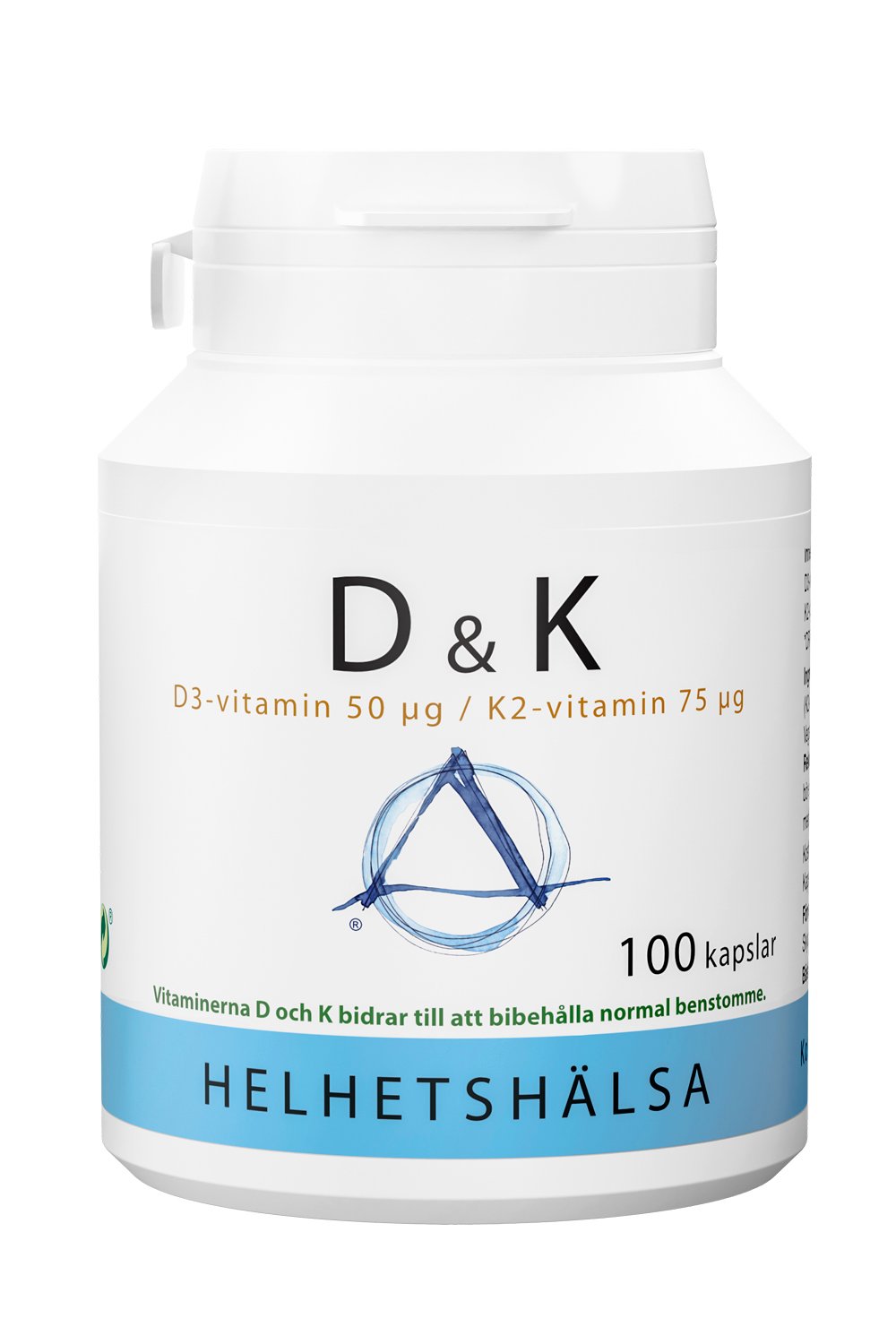 Helhetshälsa D & K 100 kapslar