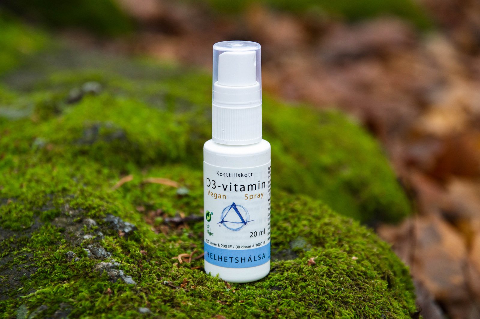 Helhetshälsa D3-vitamin 10 µg Spray Vegan 20 ml