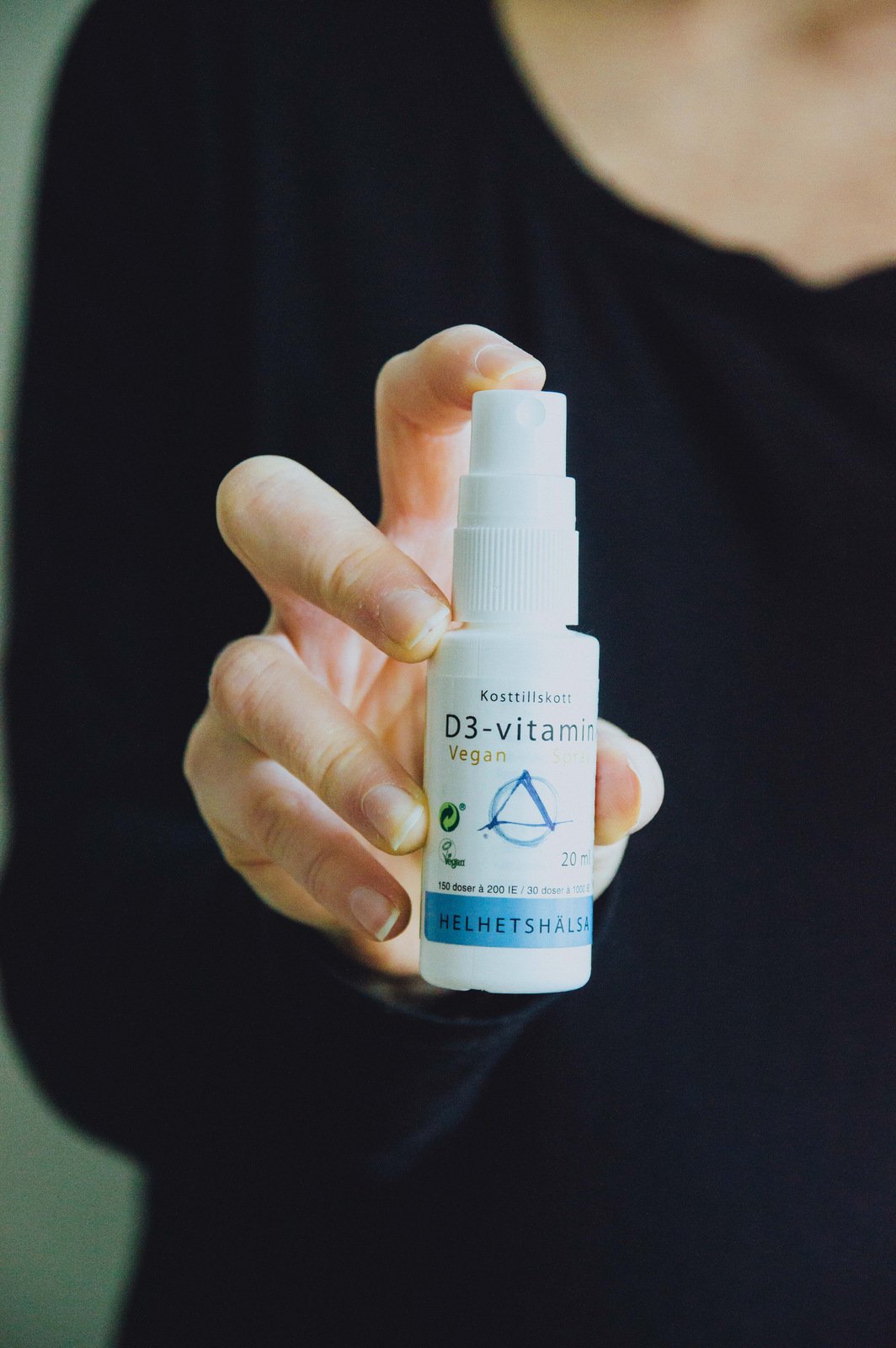 Helhetshälsa D3-vitamin 10 µg Spray Vegan 20 ml