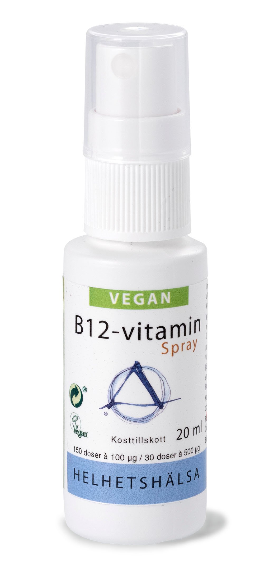 Helhetshälsa B12-vitamin 100 μg Spray 20 ml