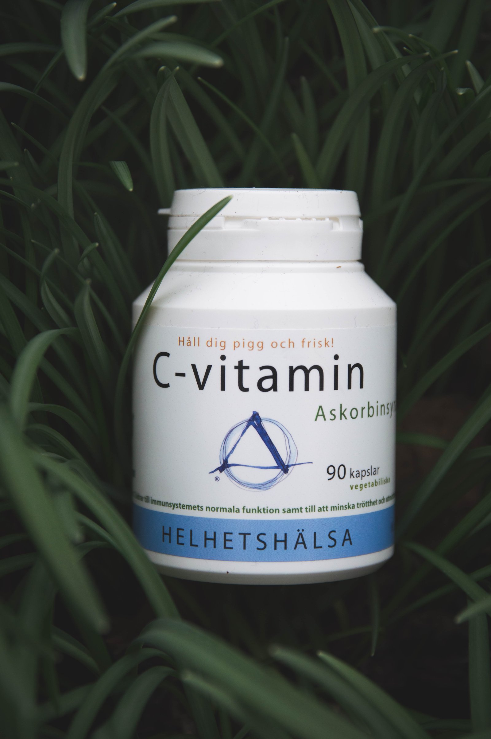 Helhetshälsa C-vitamin Askorbinsyra 600 mg 90 kapslar