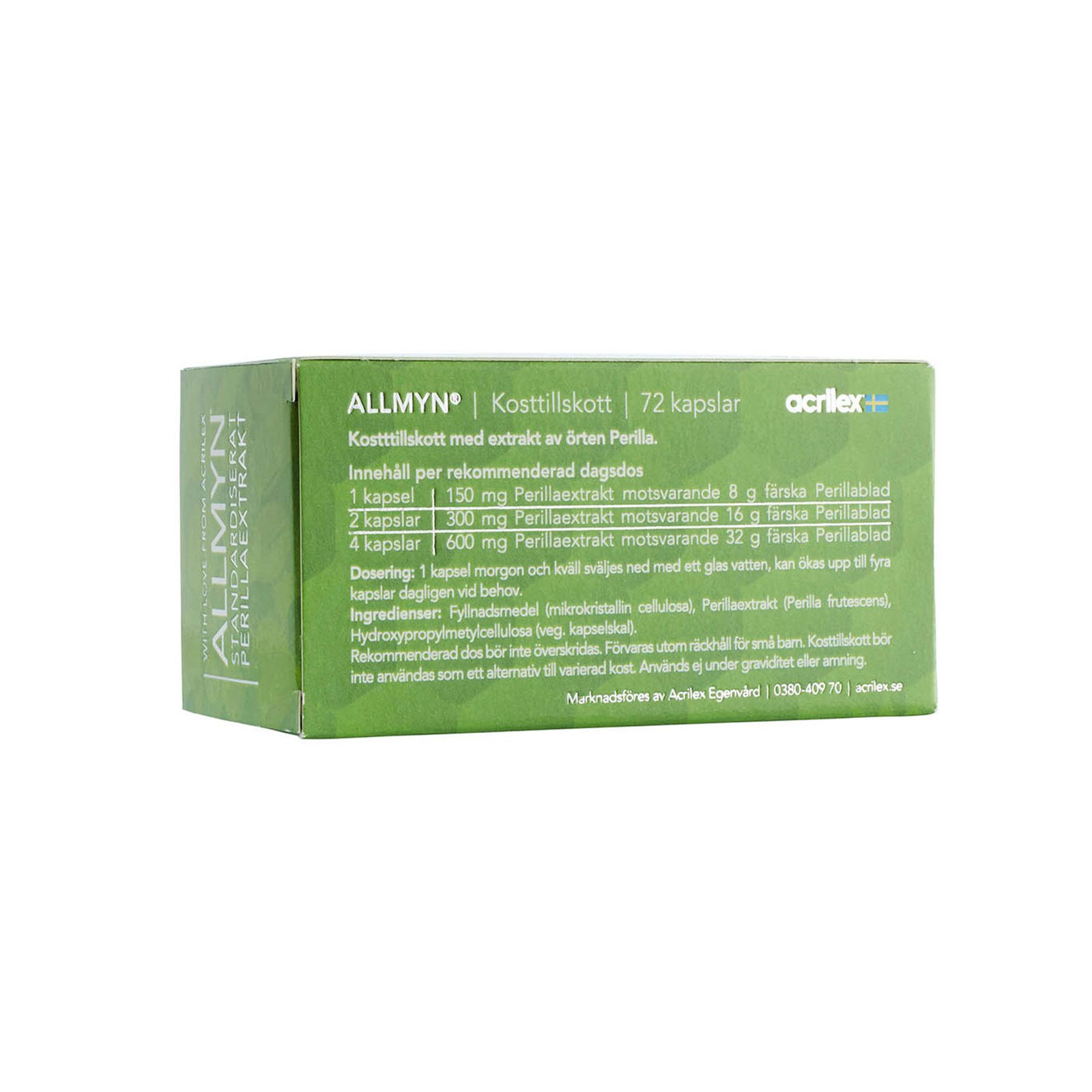 Acrilex Allmyn 72 kapslar