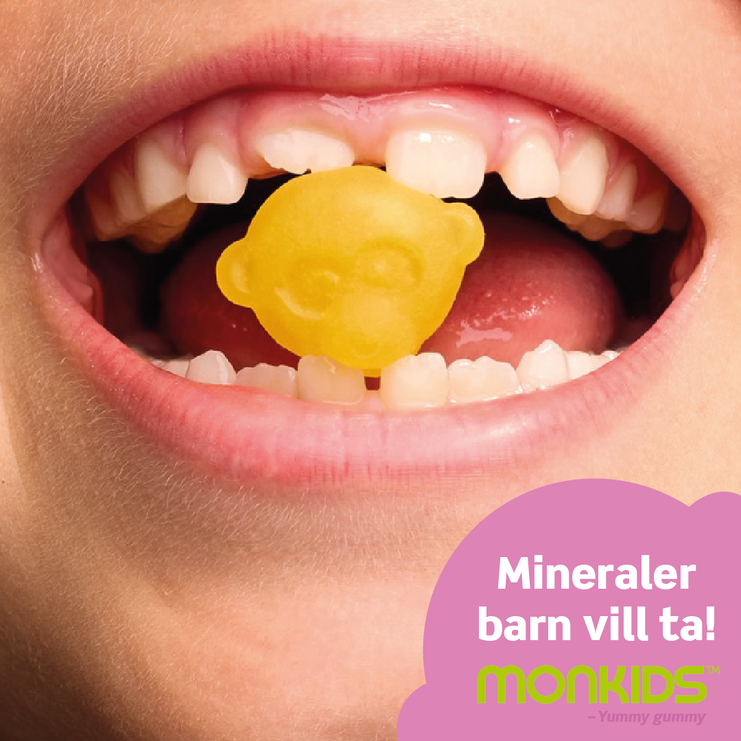 Monkids Mineral Barn Ananas 60 gummies