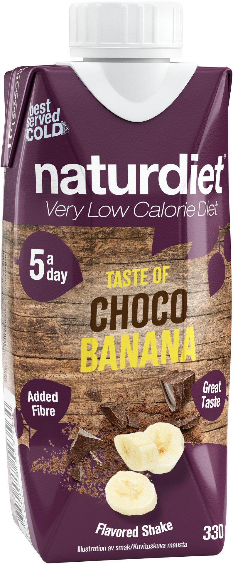 Naturdiet VLCD Choco Banana Shake 330 ml