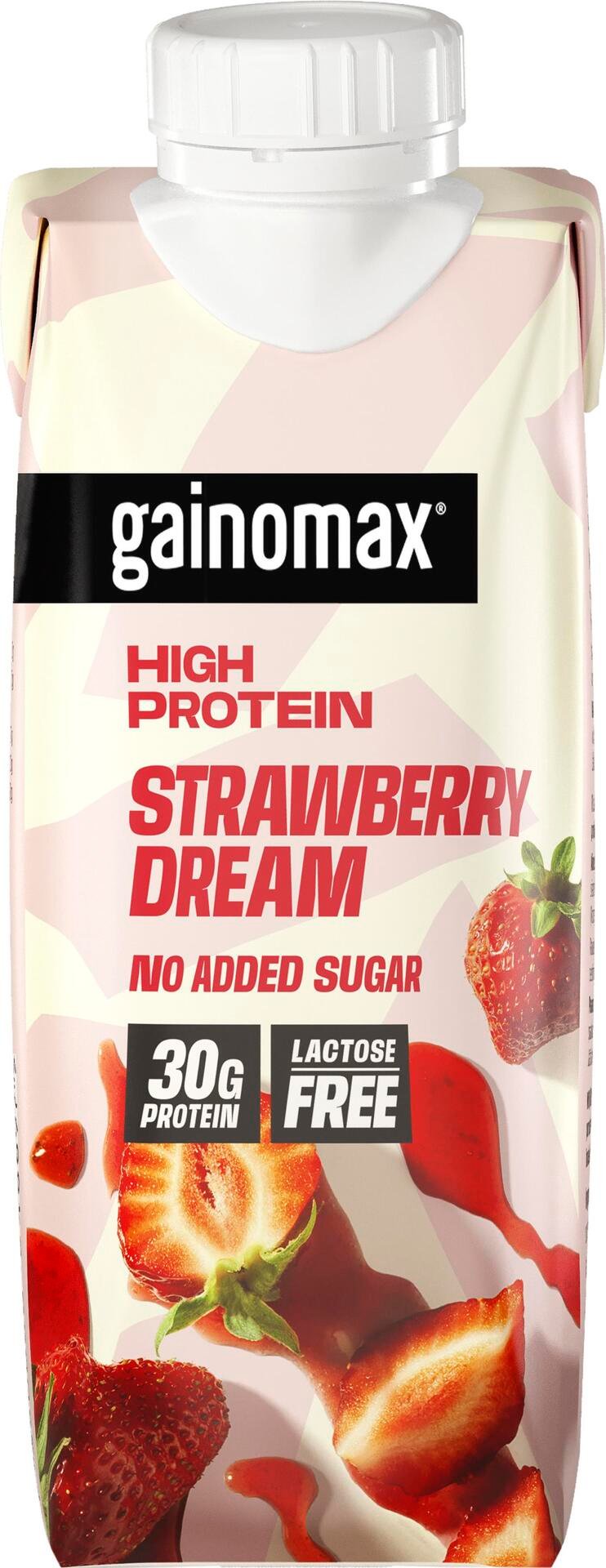 Gainomax High Protein Drink Strawberry 250ml