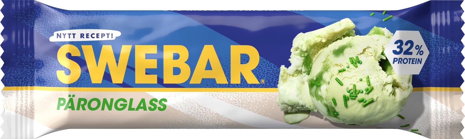 Swedbar Protein Bar Päronglass 50 g