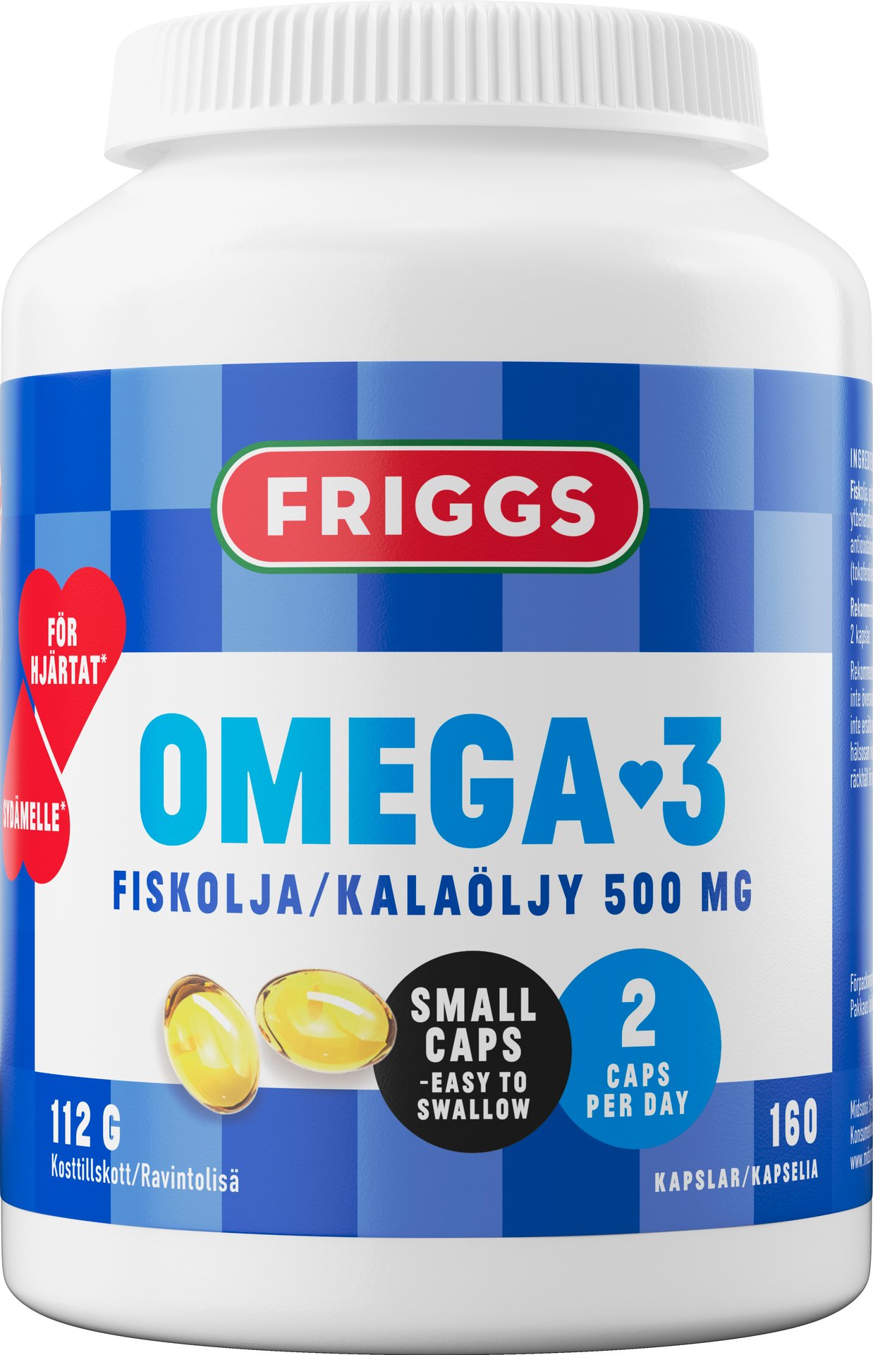 Friggs Omega-3 160 kapslar
