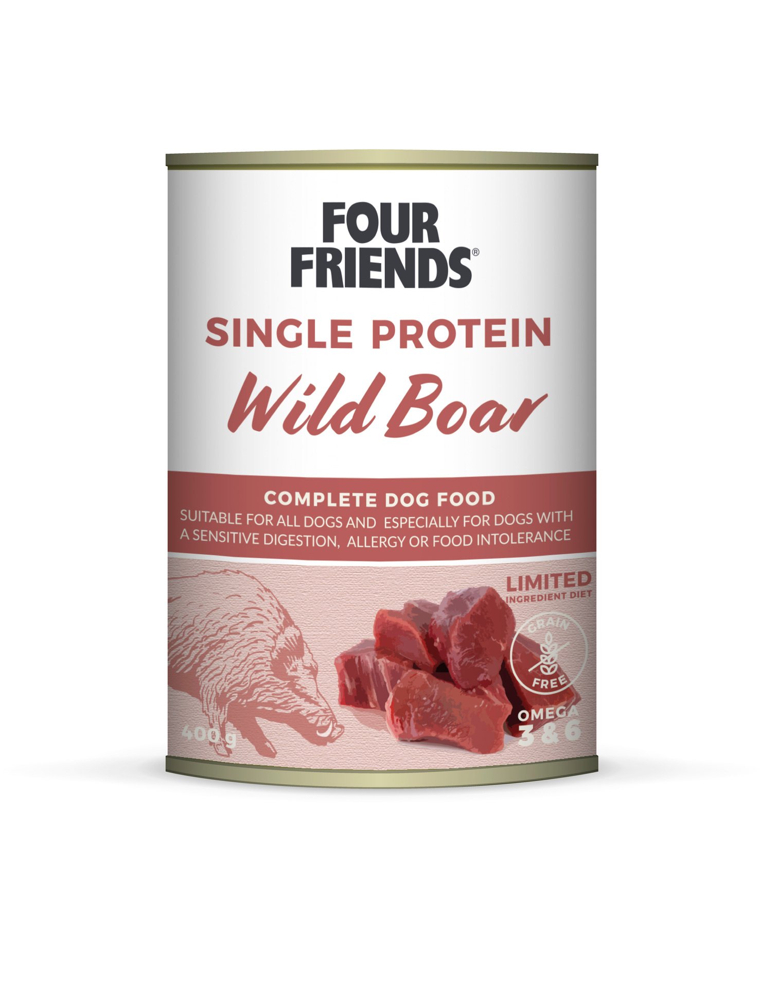 FourFriends Wild Boar Burk 400 g
