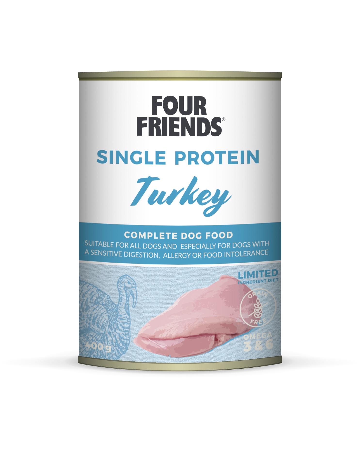 FourFriends Turkey burk 400 g