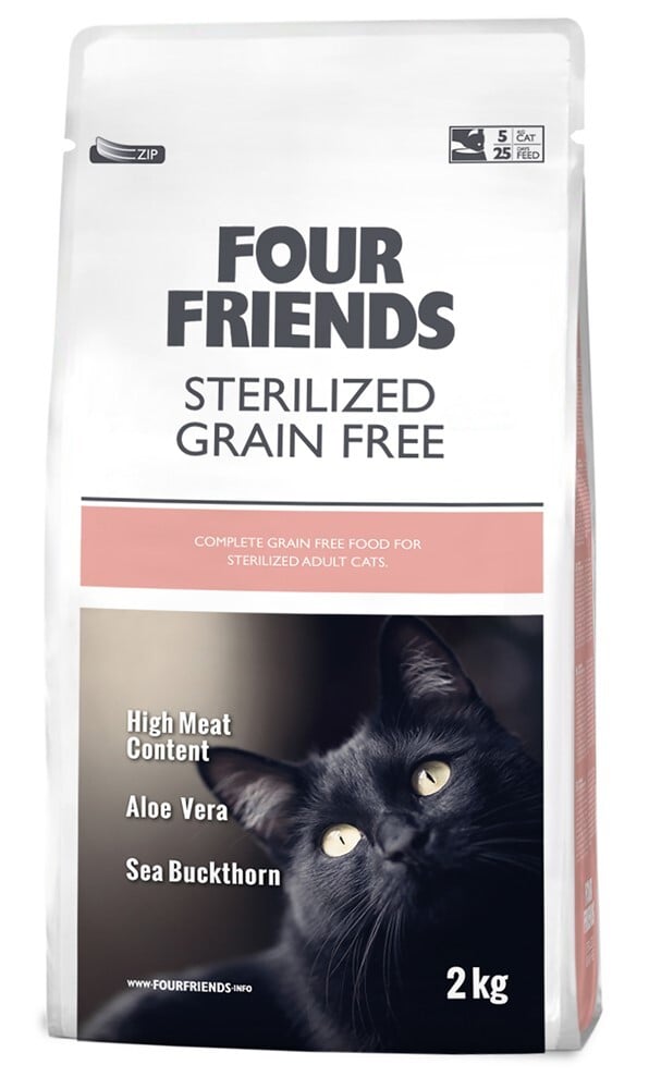 FourFriends Cat Grain Free Sterilized 2 kg