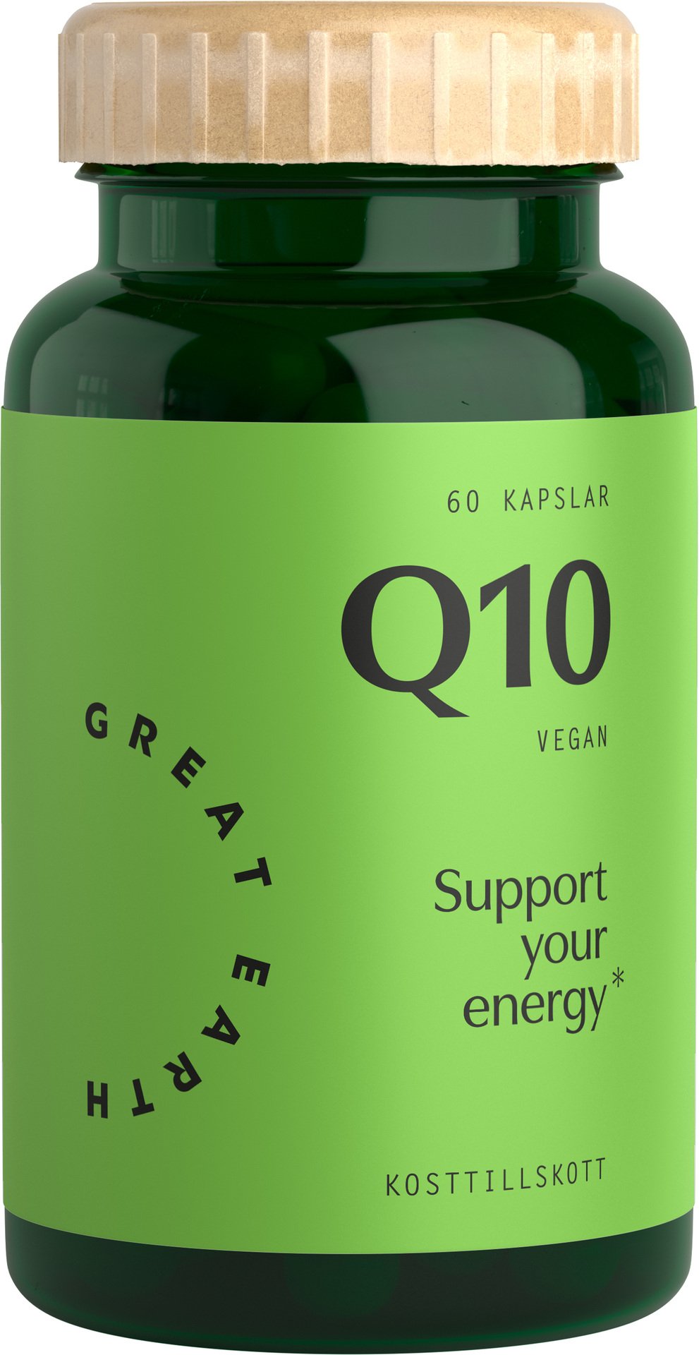 Great Earth Coenzyme Q10 120mg 60 kapslar