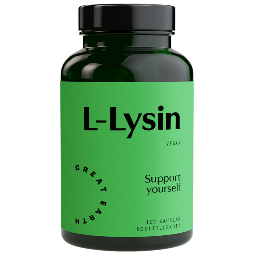 L-Lysine 500mg 120 kapslar