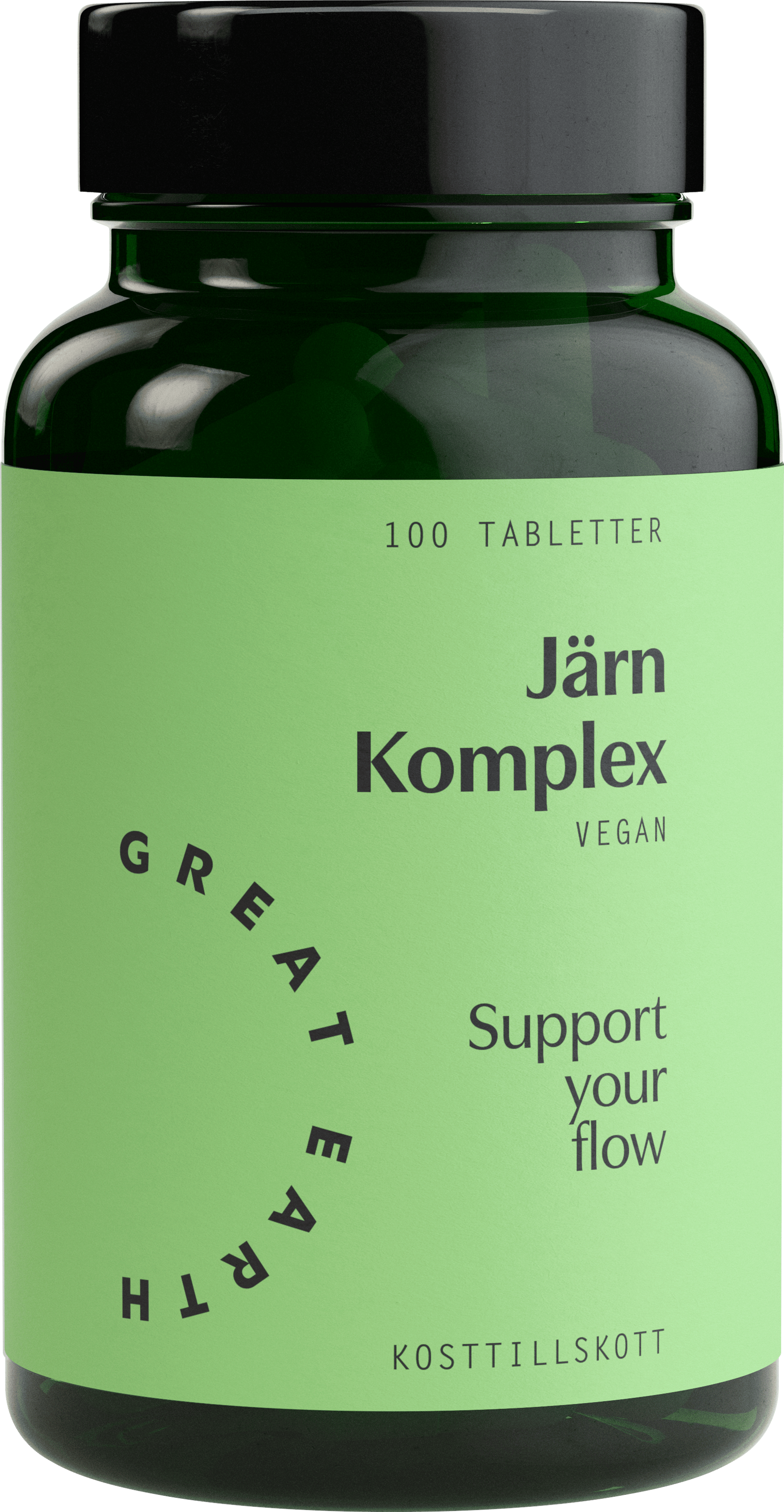 Great Earth Järn Komplex 25mg 100 tabletter