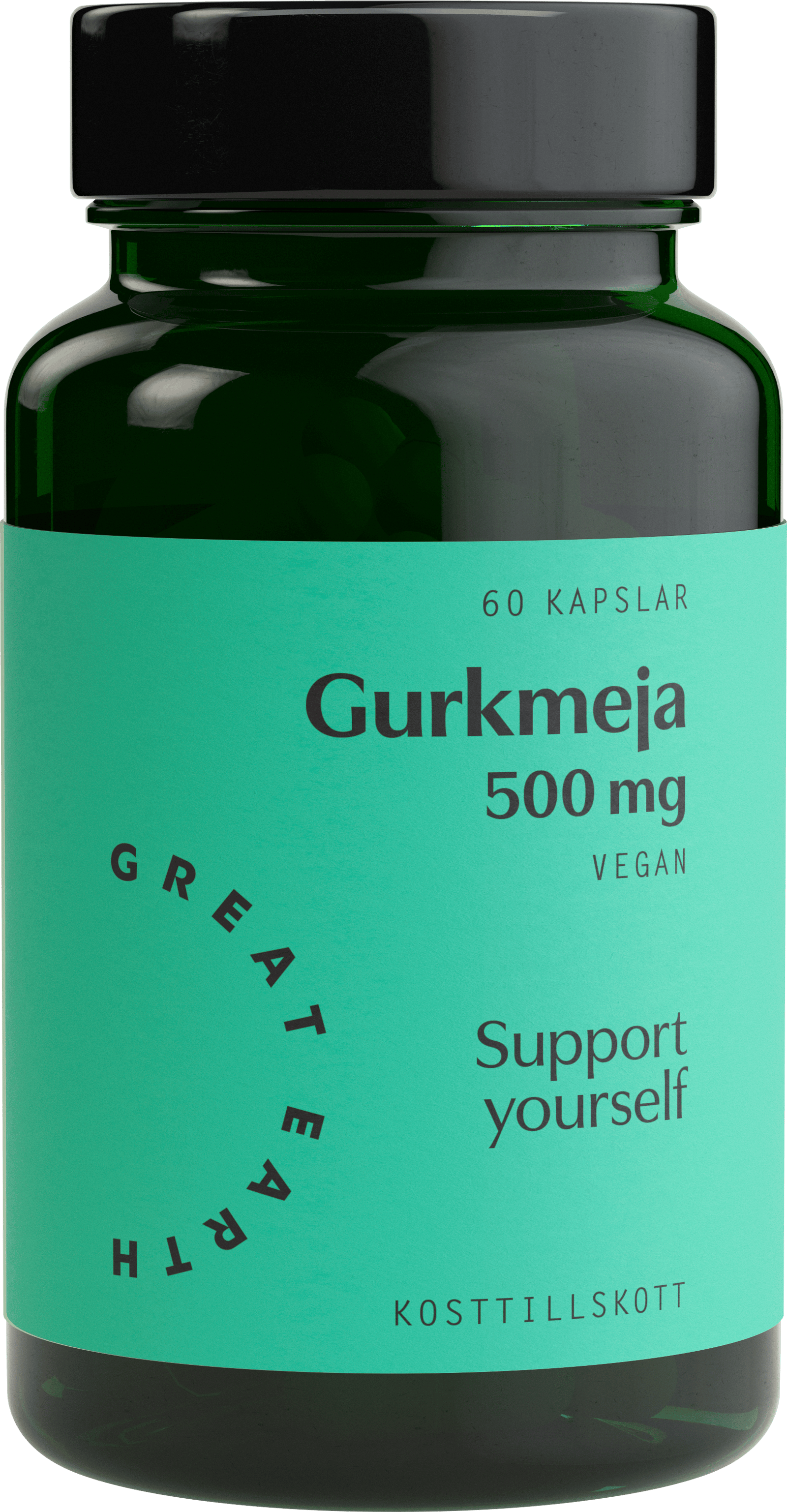 Great Earth Gurkmeja 500mg 60 kapslar