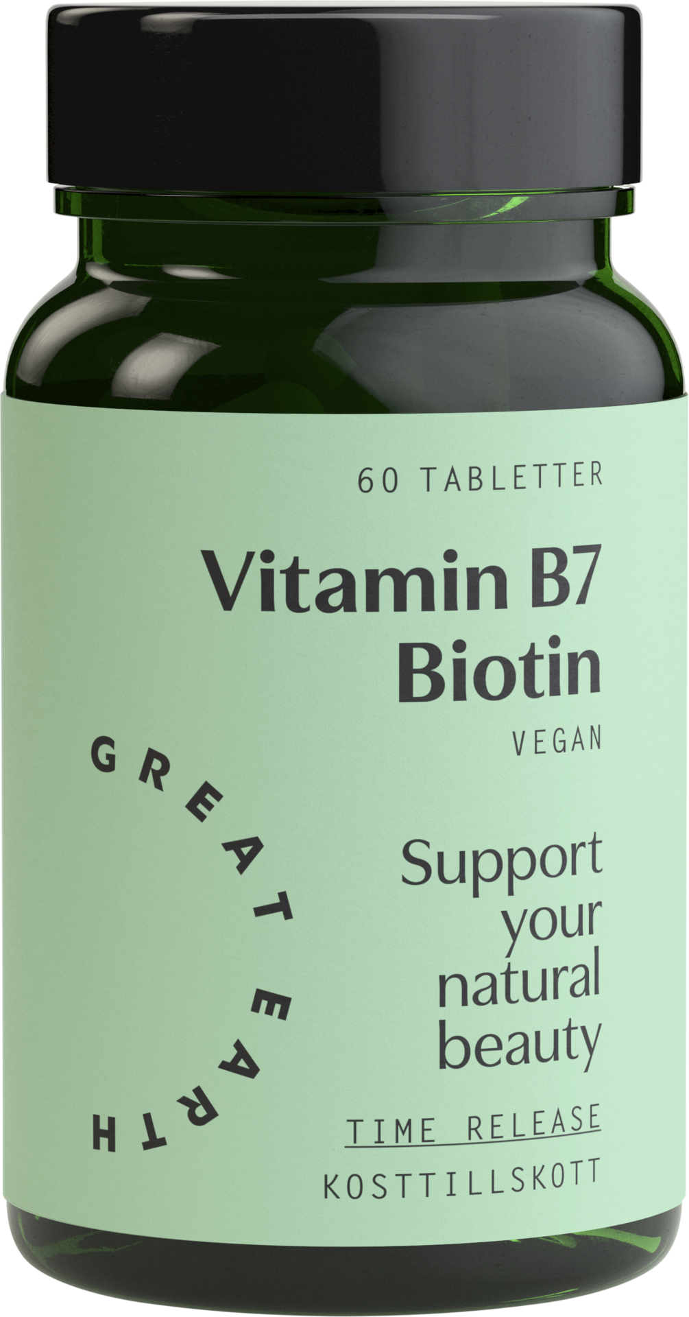 Great Earth Vitamin B7 Biotin 1000µg 60 tabletter