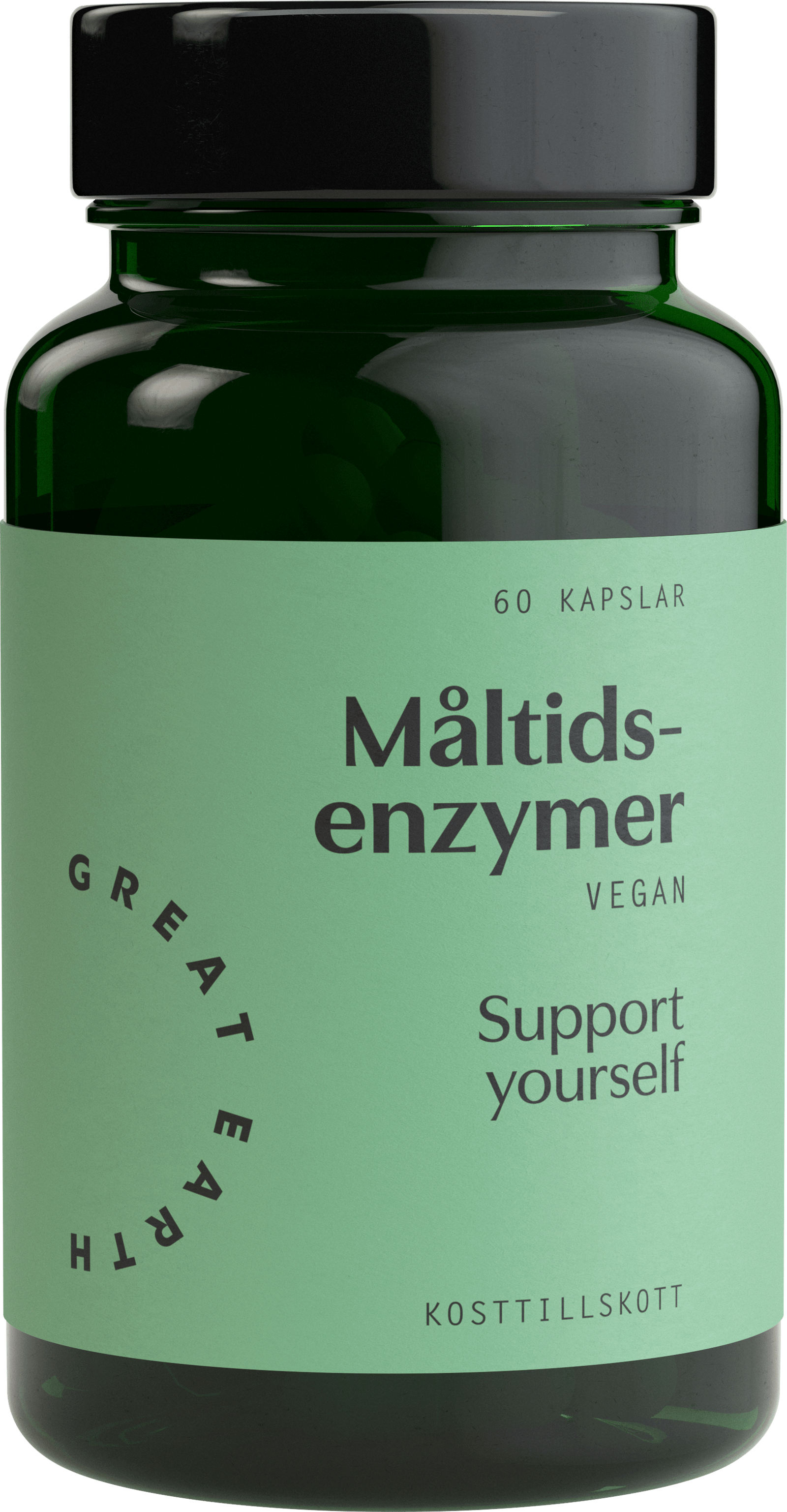 Great Earth Måltidsenzymer 60 kapslar