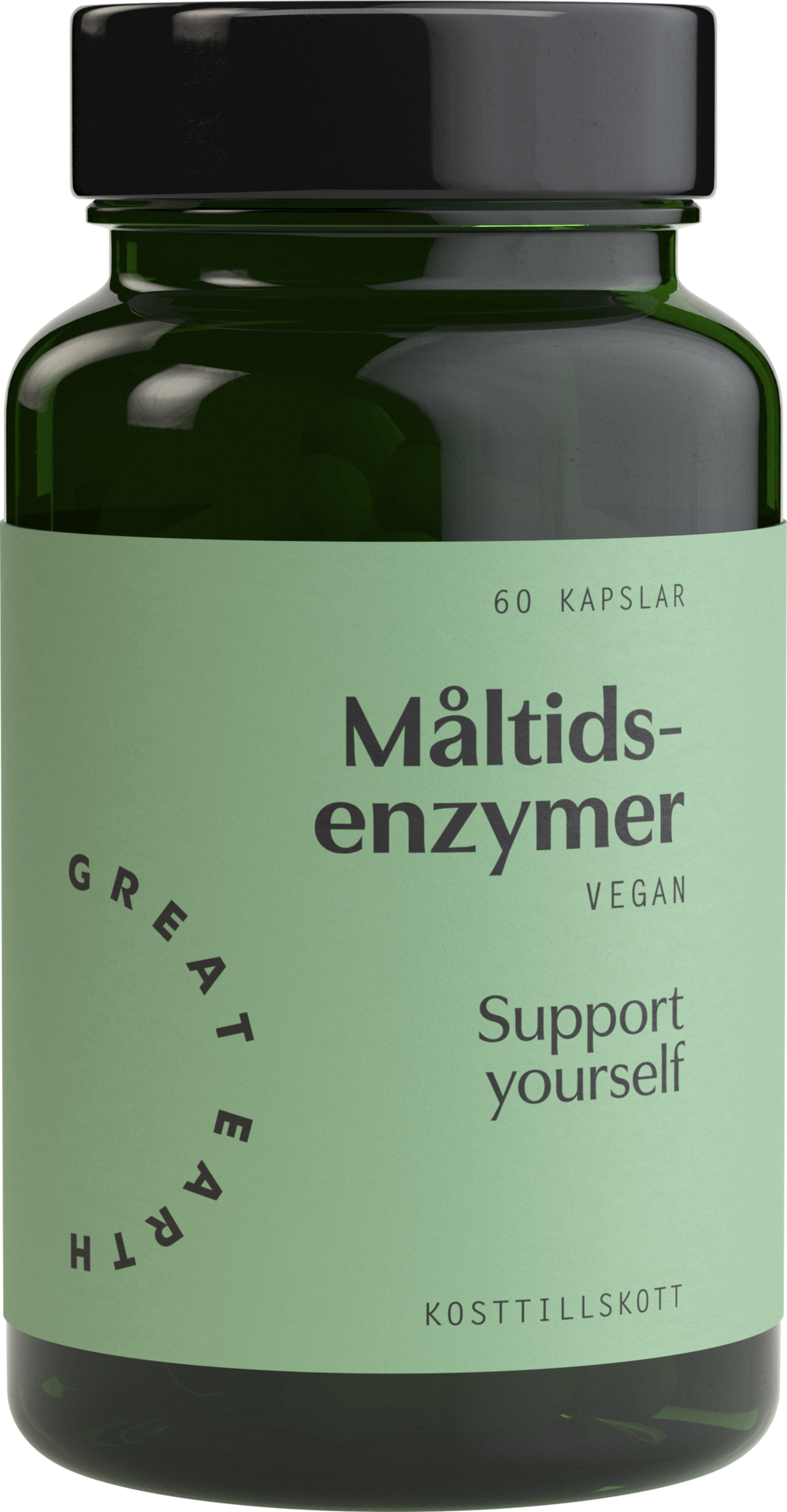 Great Earth Måltidsenzymer 60 kapslar