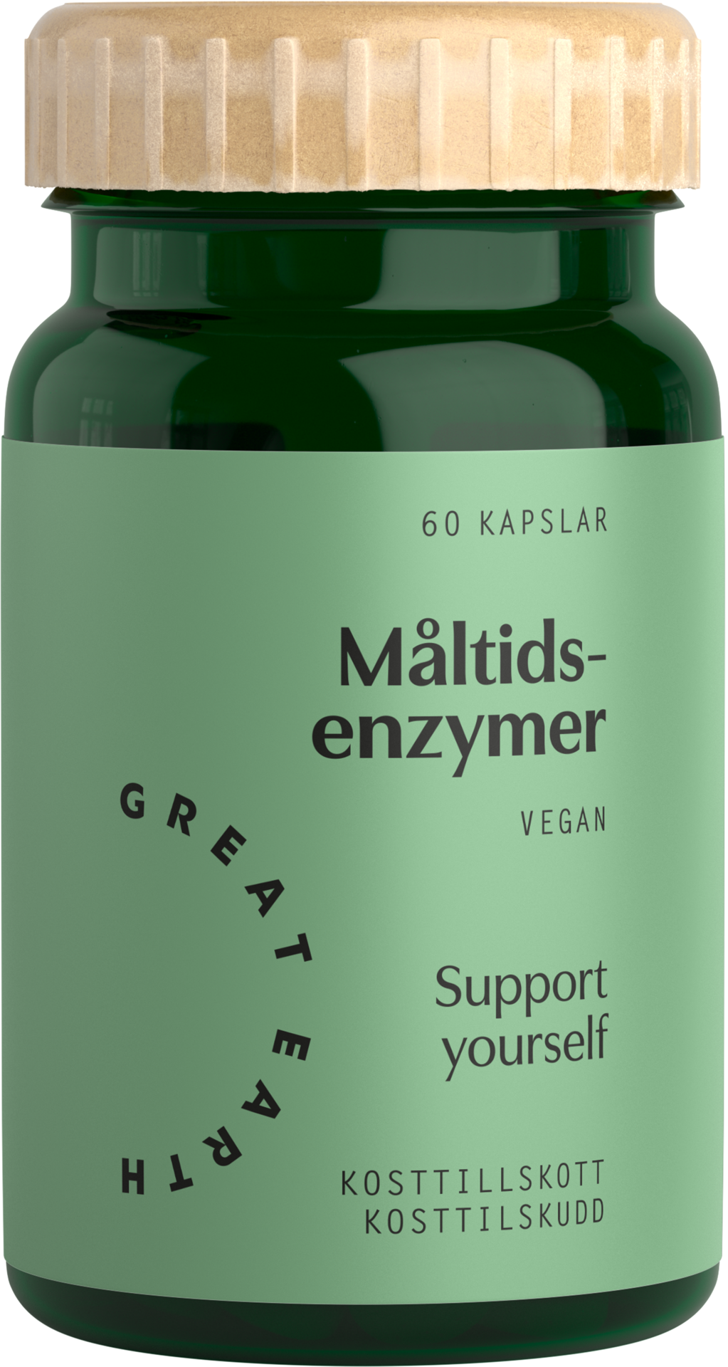 Great Earth Måltidsenzymer 60 kapslar