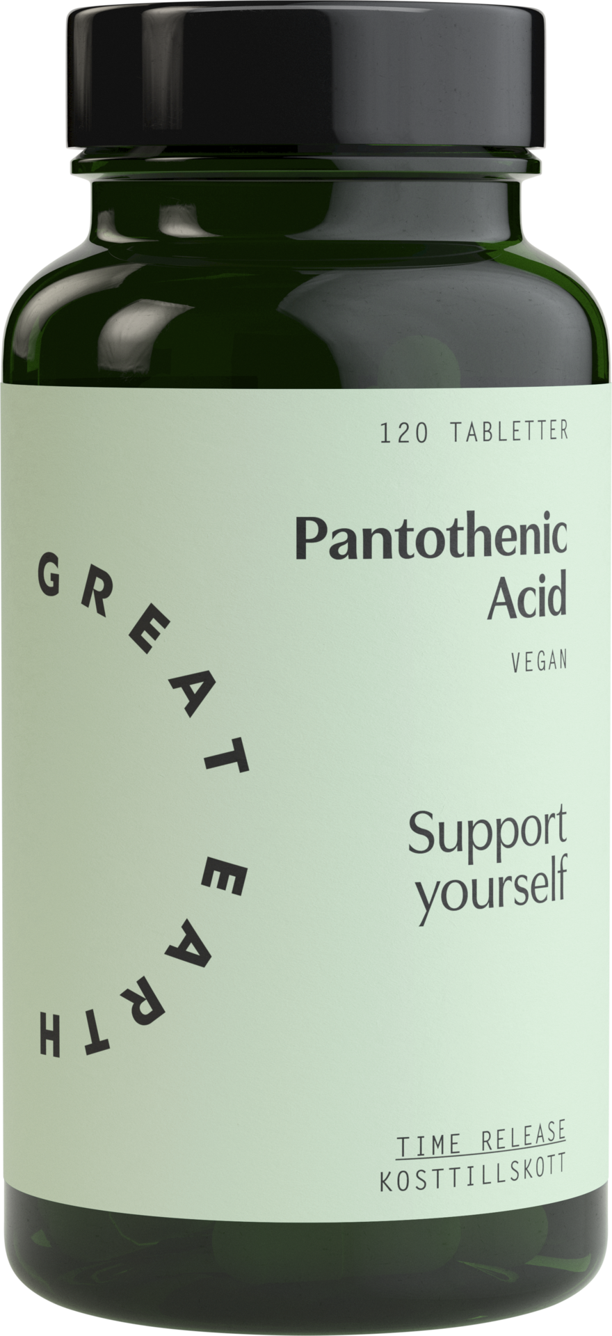 Great Earth Pantothenic Acid 120 tabletter