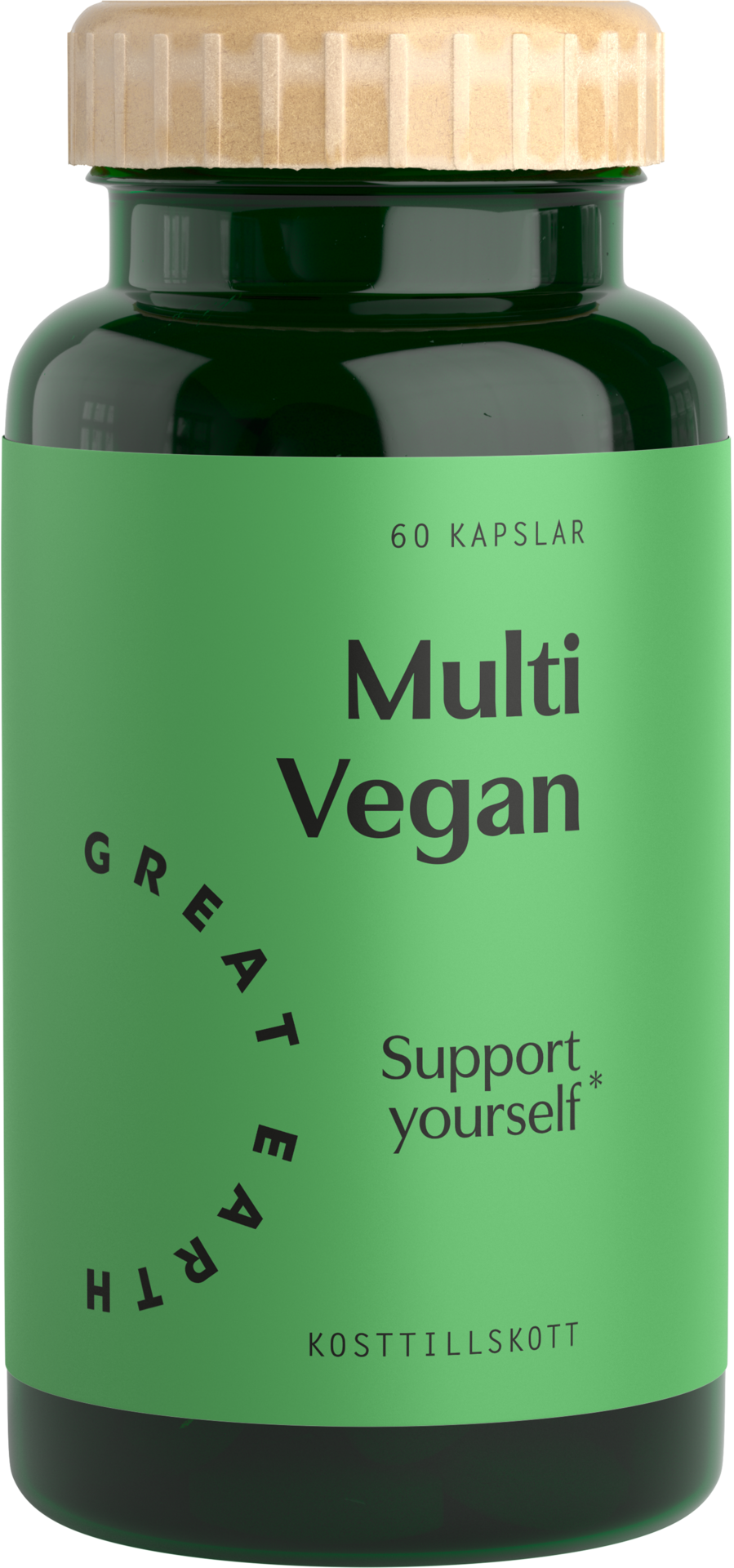 Great Earth Multi Vegan 60 kapslar