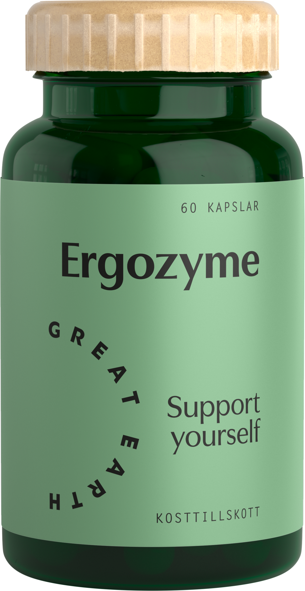 Great Earth Ergozyme 60 kapslar