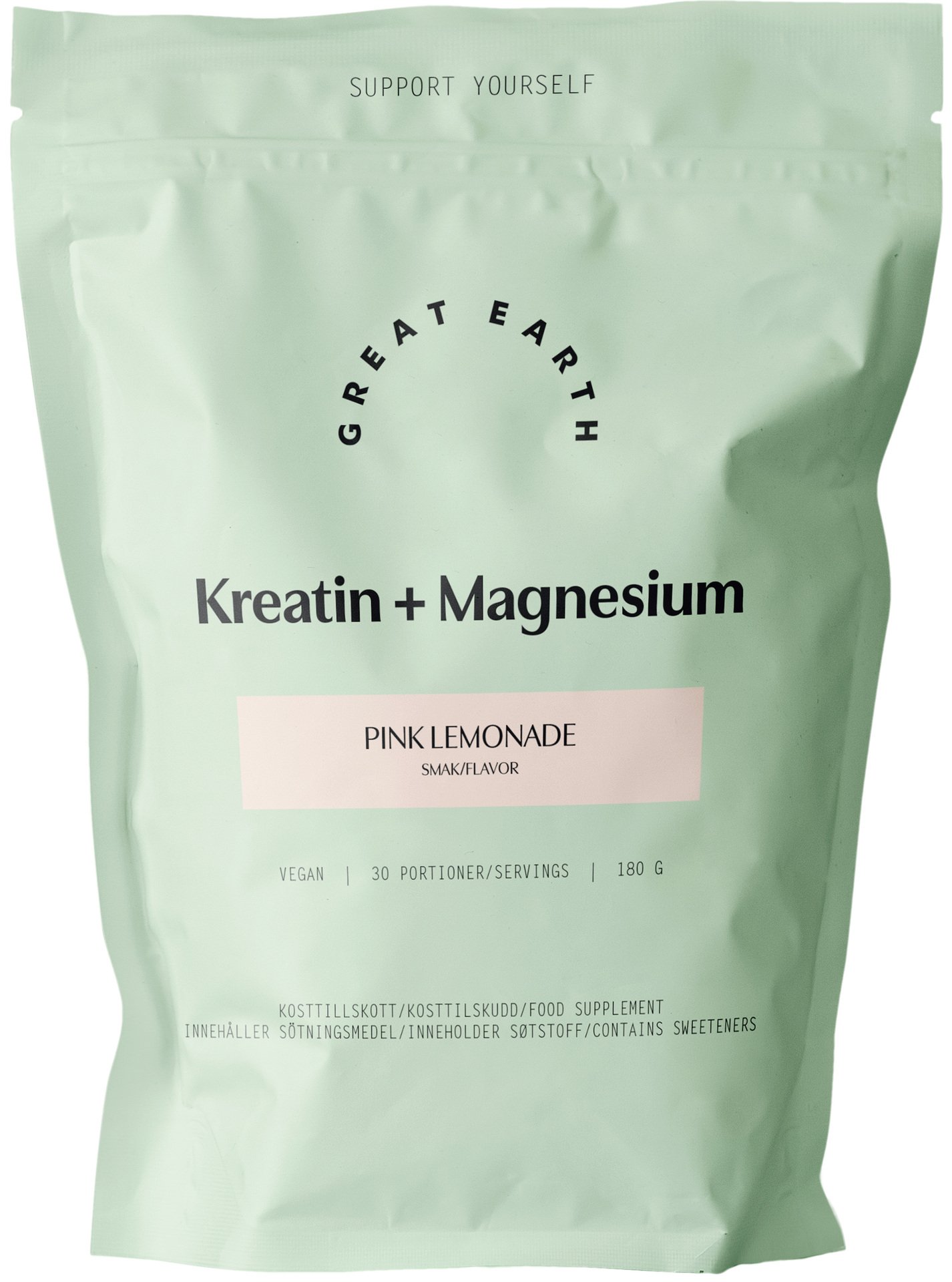 Great Earth Kreatin + Magnesium 180 g