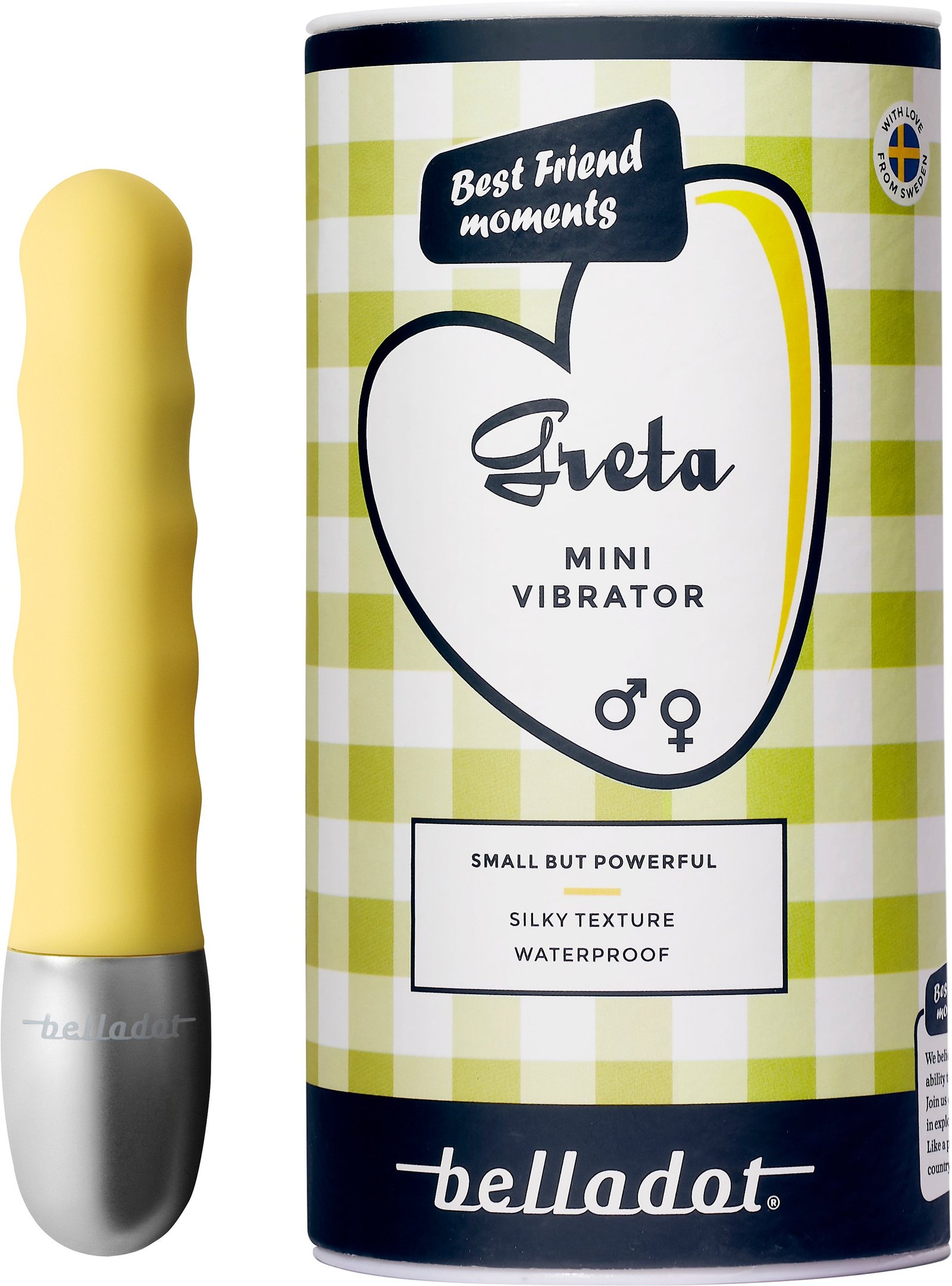 Belladot Greta Minivibrator Gul