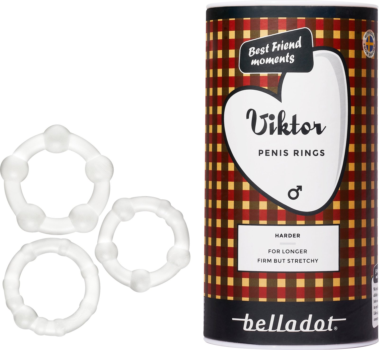 Belladot Viktor penisringar 3 st