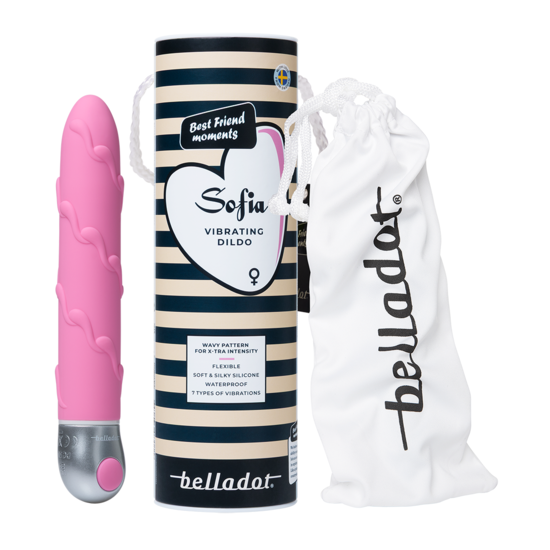 Belladot Sofia Vibrerande Dildo Rosa
