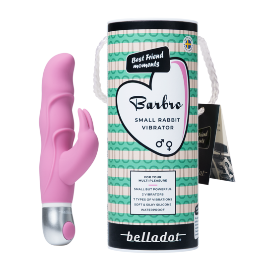 Belladot Barbro Liten Rabbit Vibrator Rosa