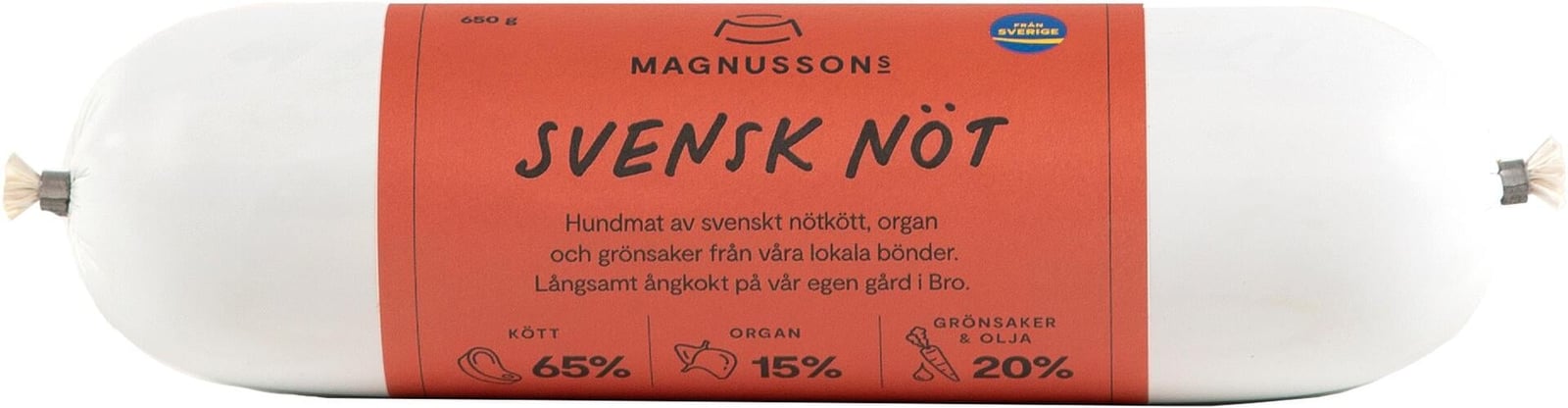 Magnusson Svenskt Nöt Hundgodis 650 g
