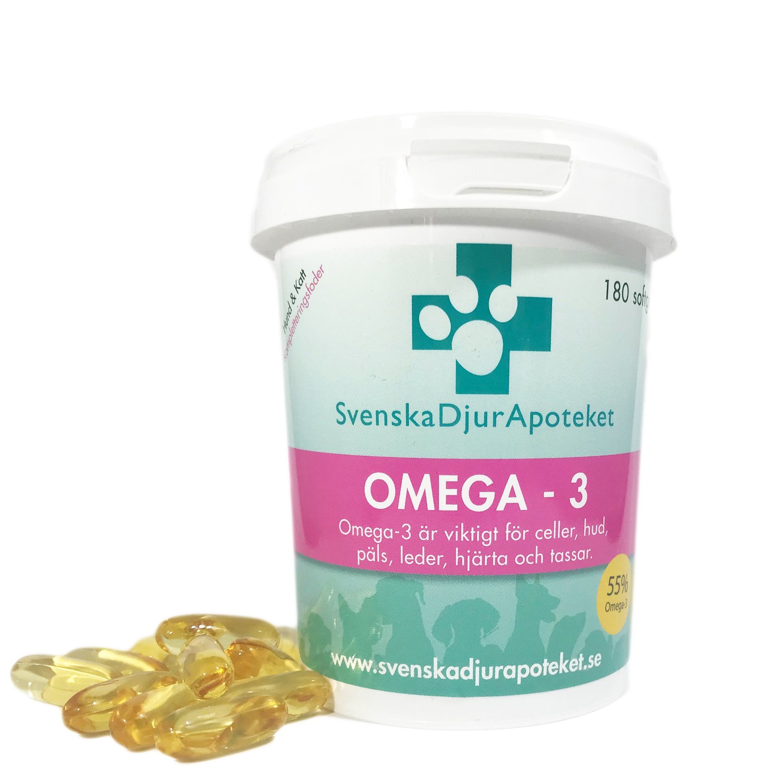 Svenska DjurApoteket Omega-3 180 st