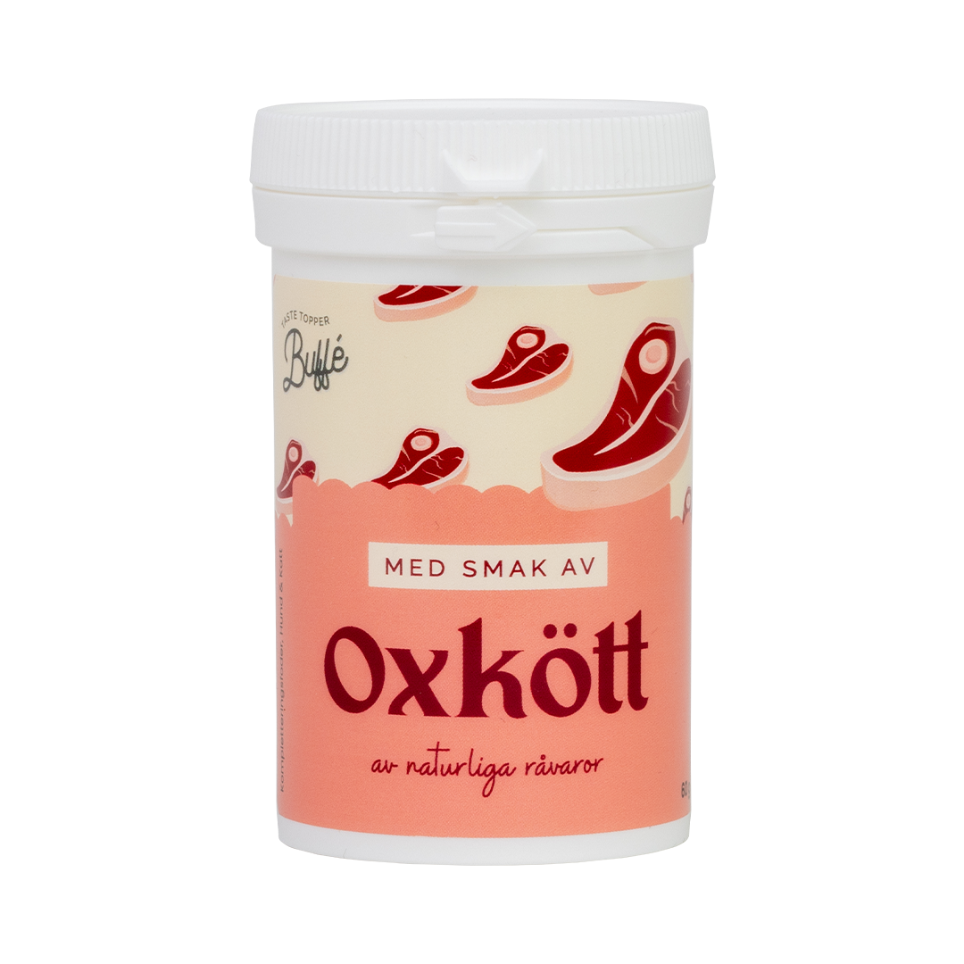 Svenska DjurApoteket Buffe Oxkött 60g