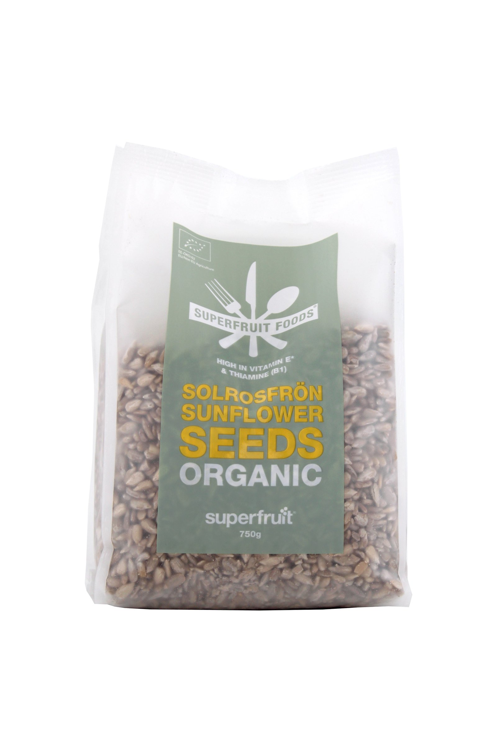 Superfruit Foods Solrosfrön EKO 750g