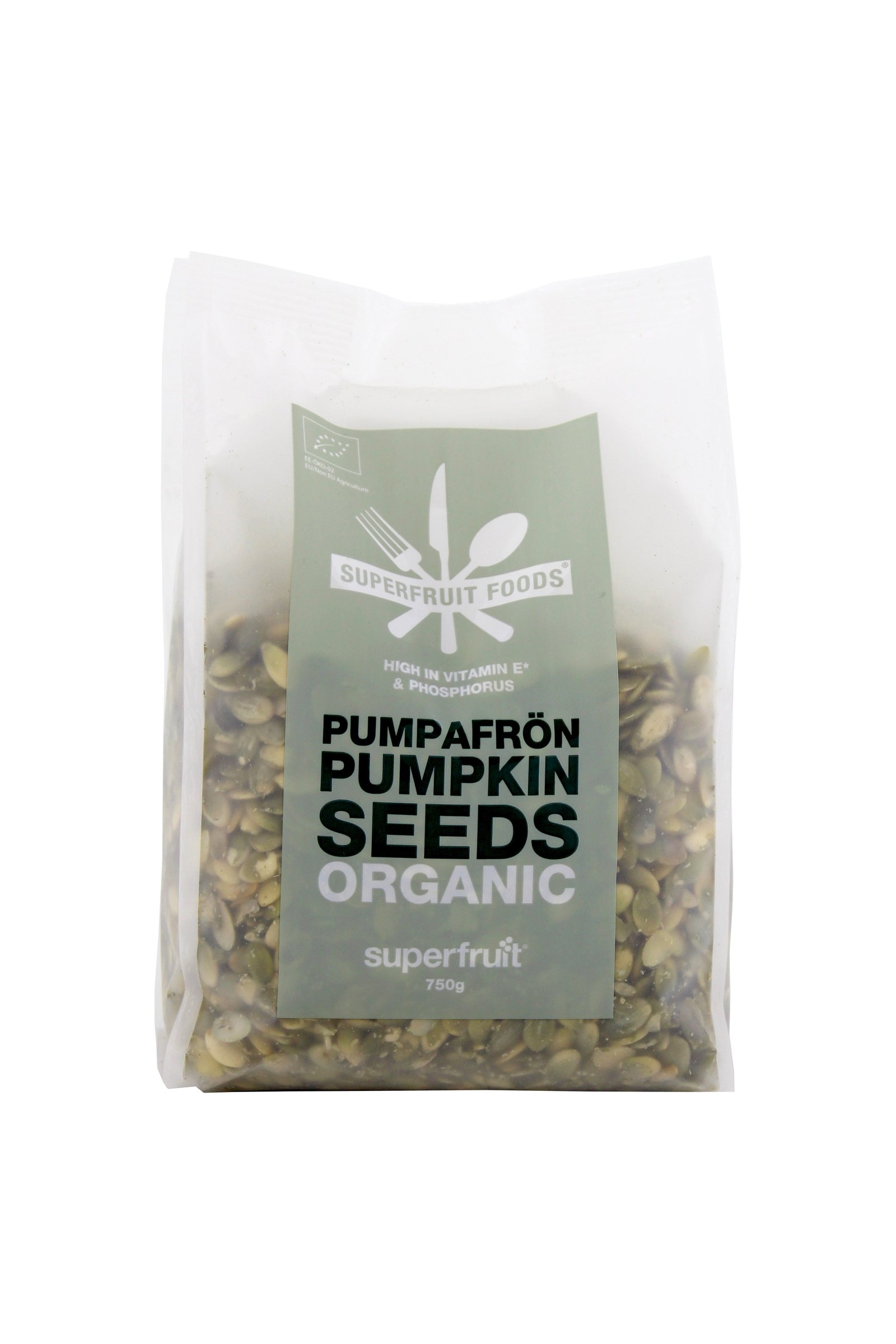 Superfruit Foods Pumpafrön EKO 750g