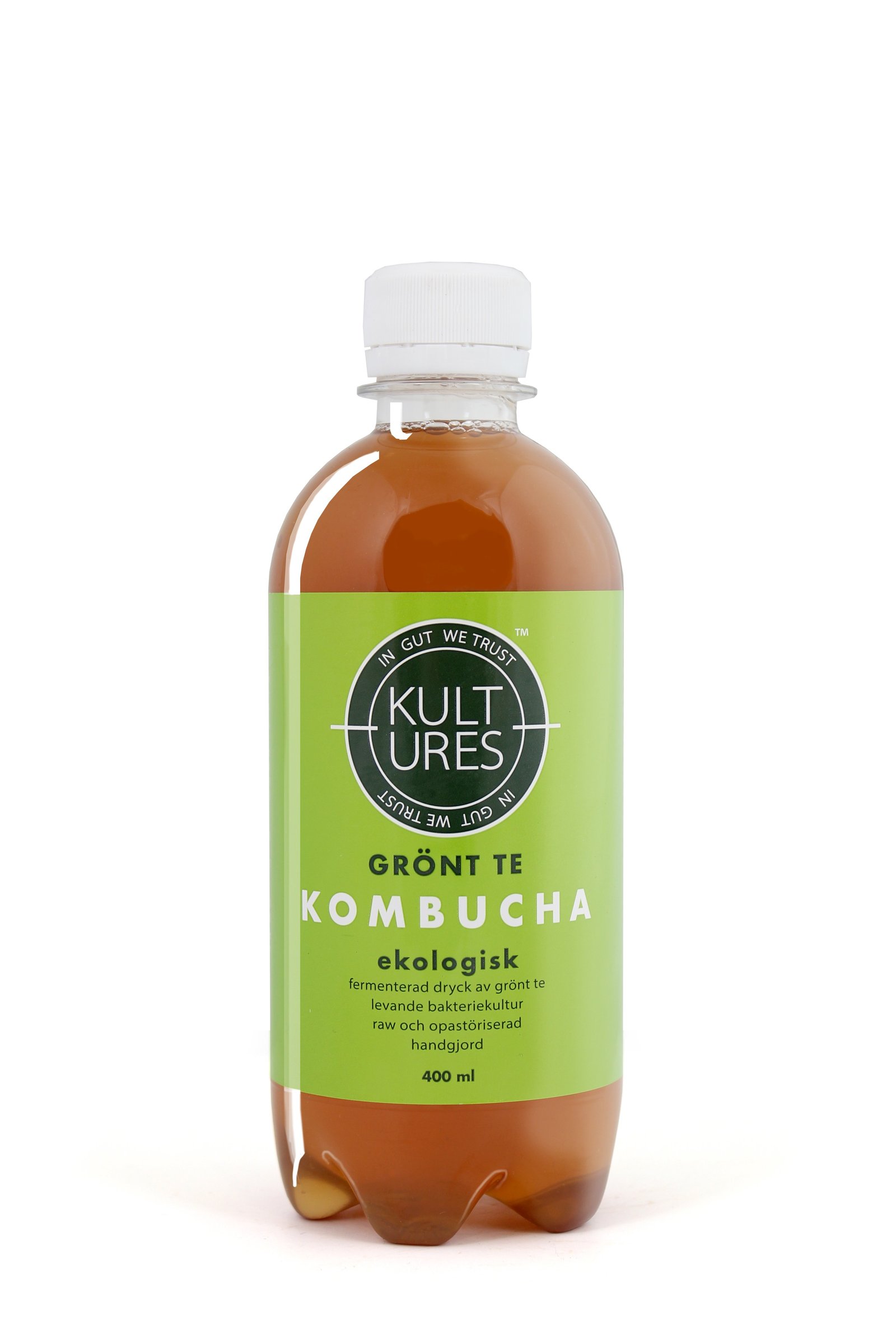 Kultures Kombucha Grönt Te 400 ml