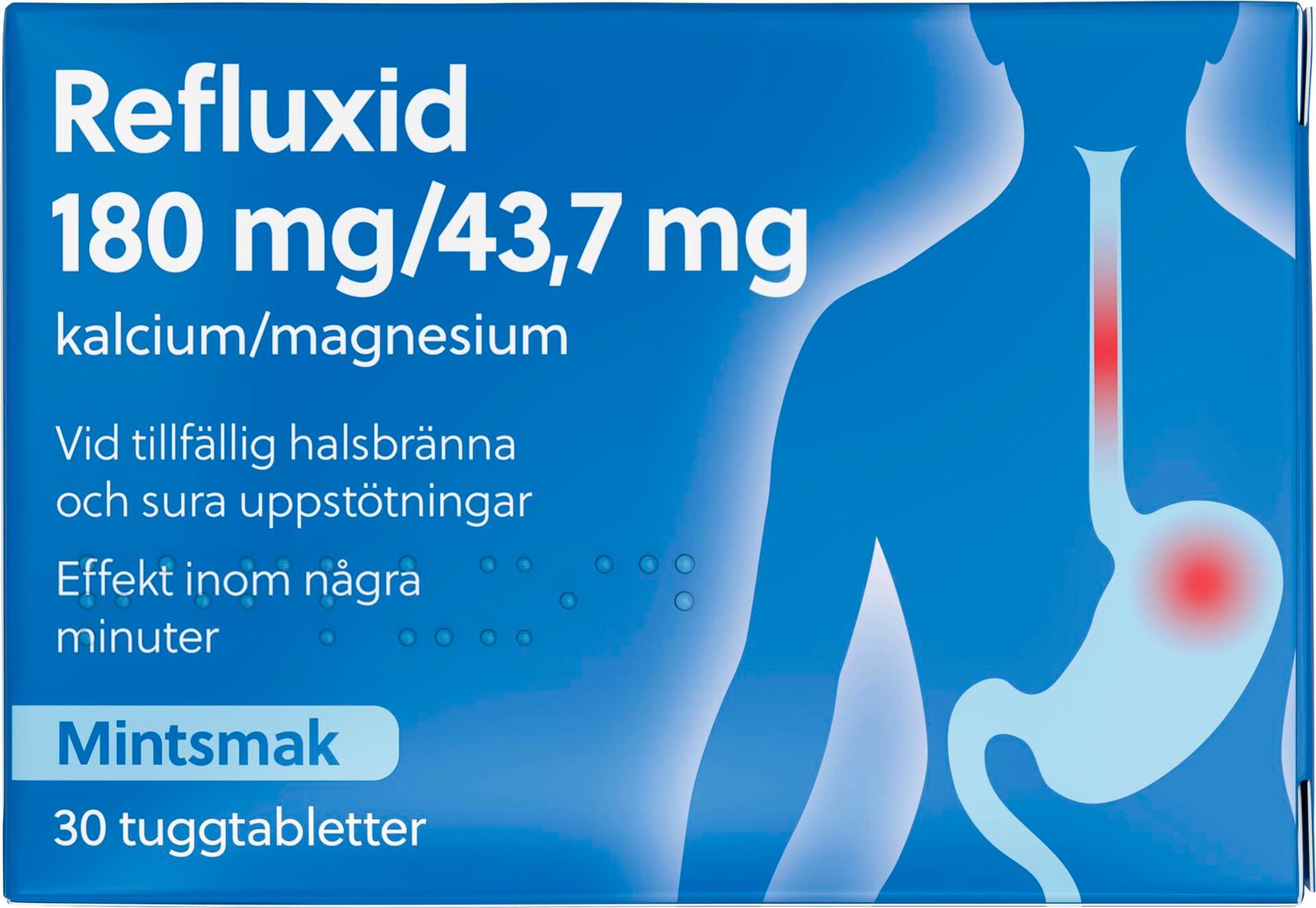 Refluxid 180mg/43,7mg 30 st