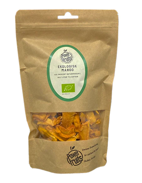 Powerfruits Ekologisk Mango 500g