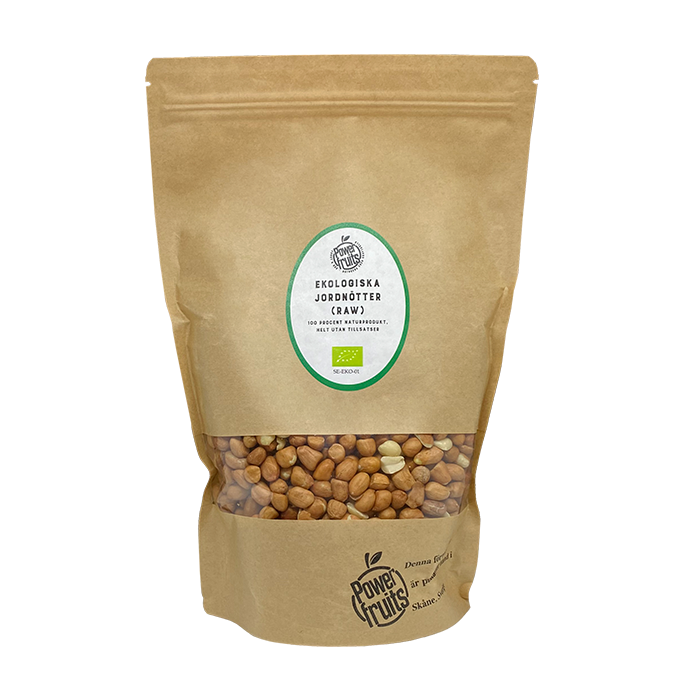 Powerfruits Jordnötter 500g