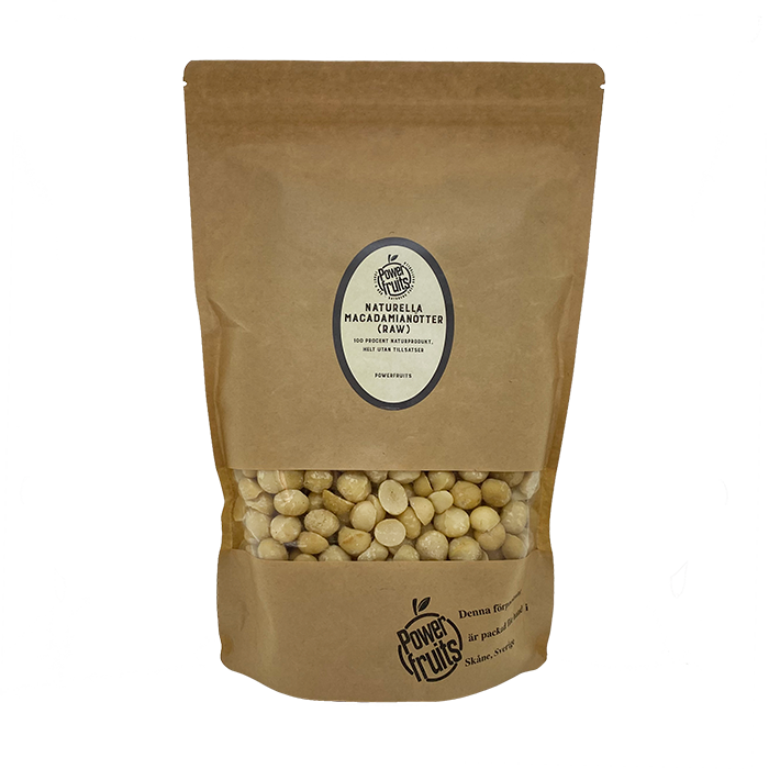 Powerfruits Macadamianötter Naturella 1 kg EKO