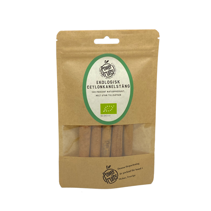 Powerfruits Ekologisk Ceylonkanel 5 st