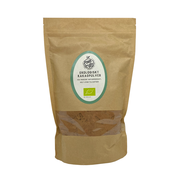 Powerfruits Ekologiskt Kakaopulver 500g
